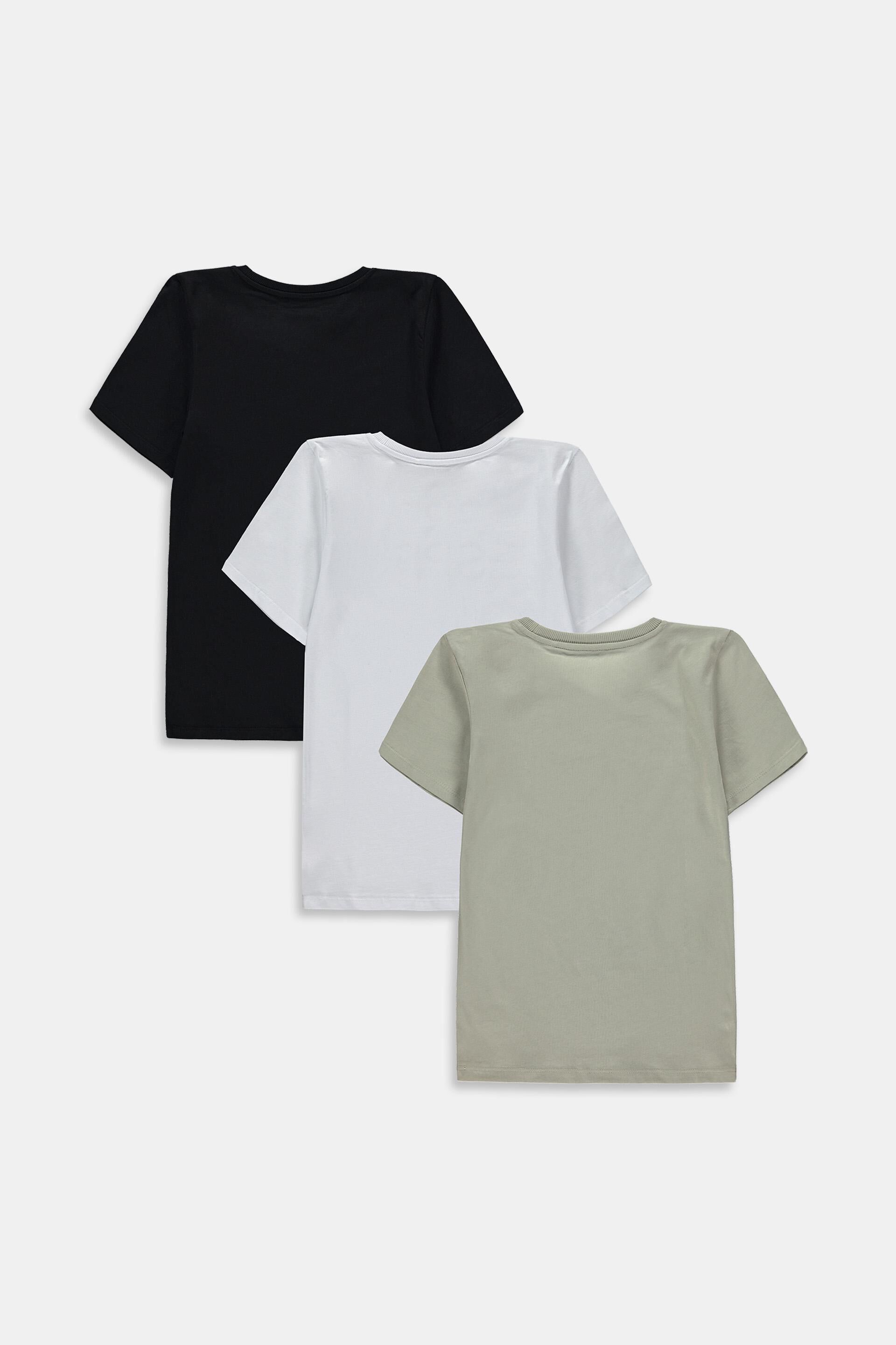Edc By Esprit 3er-Pack T-Shirts aus Baumwolle reiner