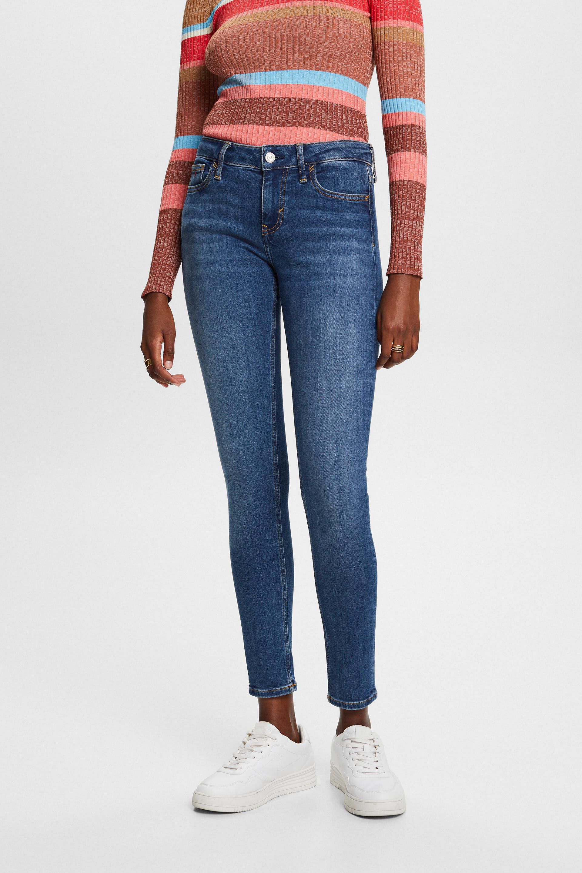 Esprit Damen Premium mid-rise skinny jeans