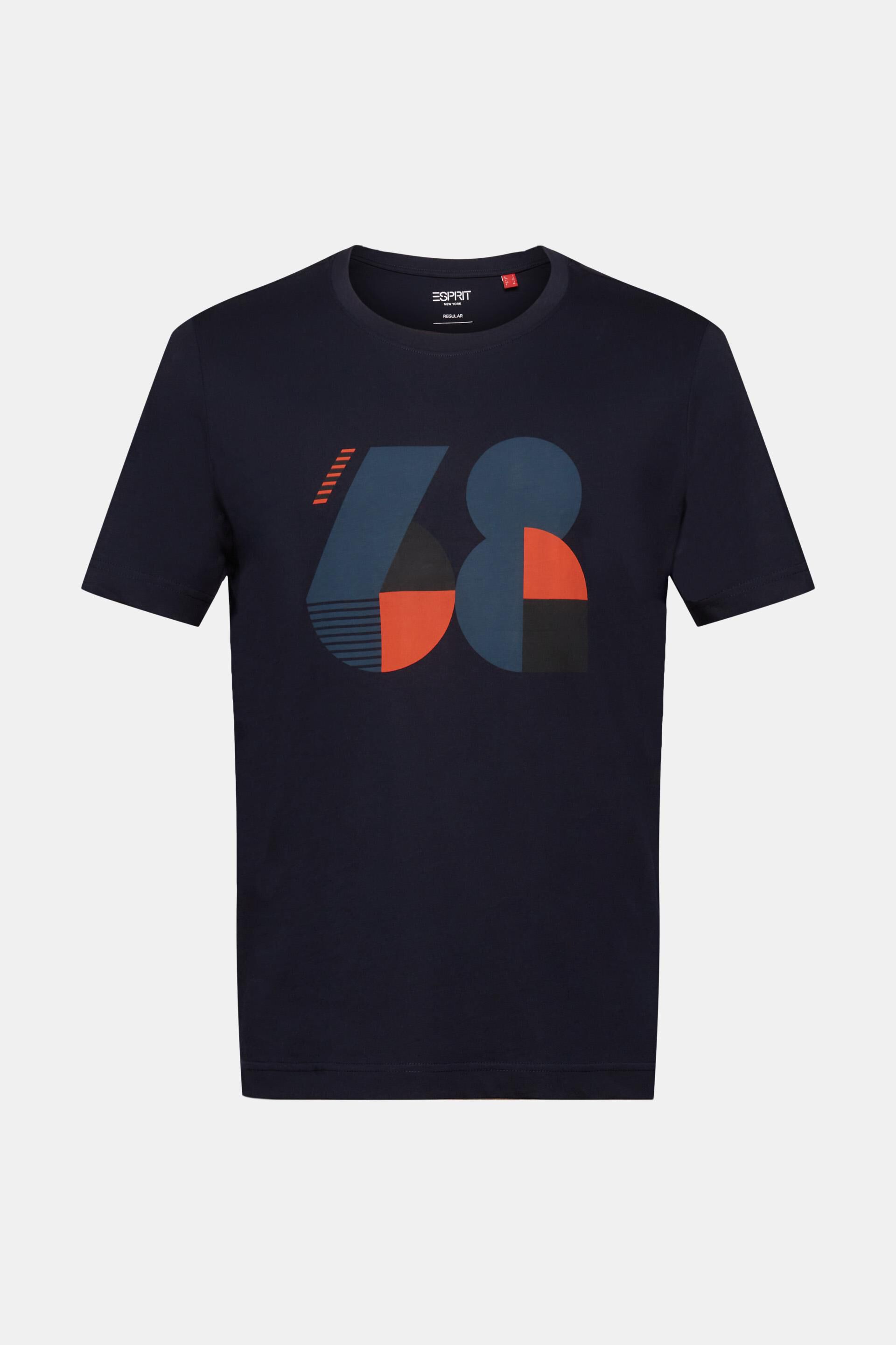 Esprit 100 Aufdruck, Jersey-T-Shirt mit % Baumwolle