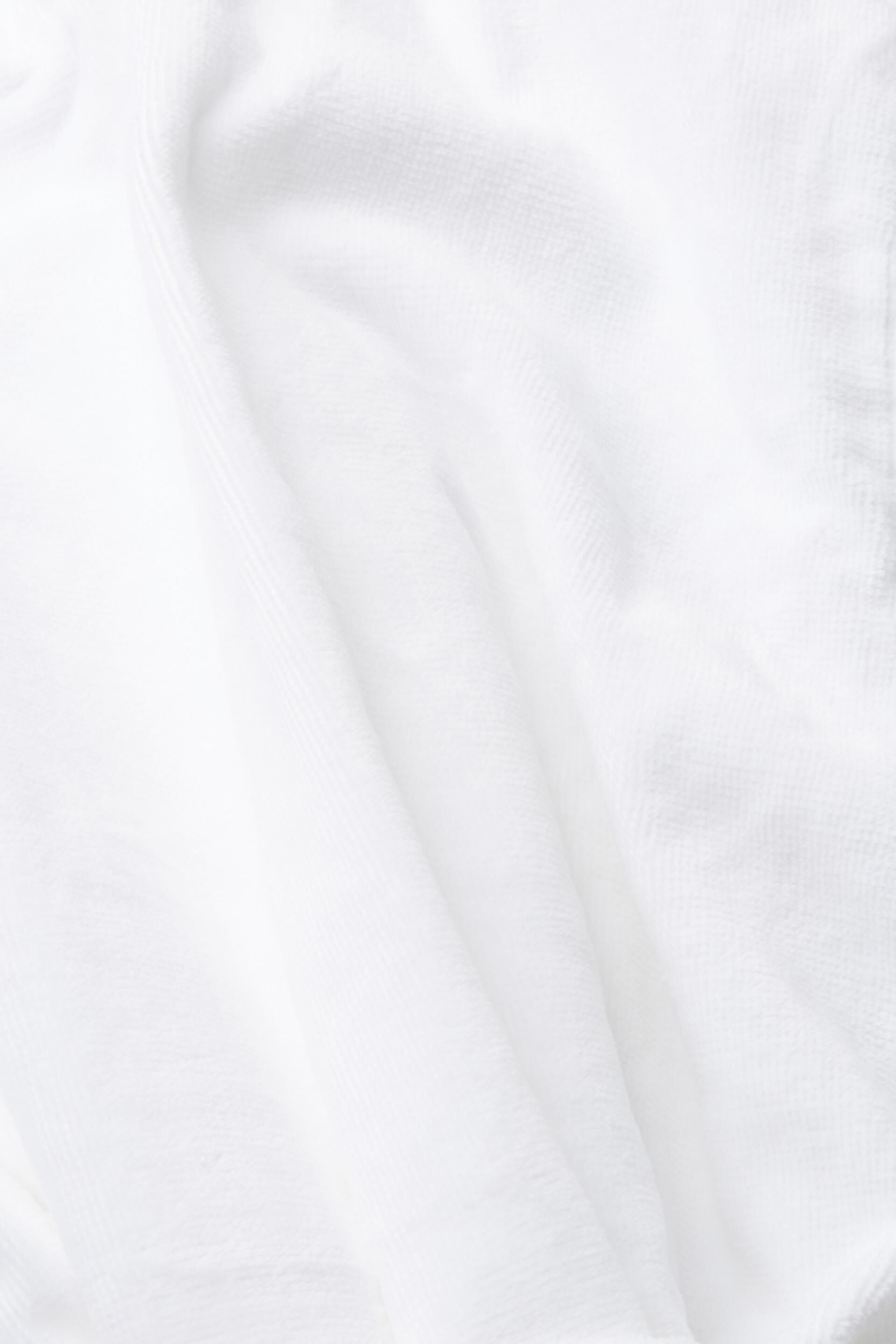 Esprit Baumwolle 100 % Wildleder-Bademantel aus