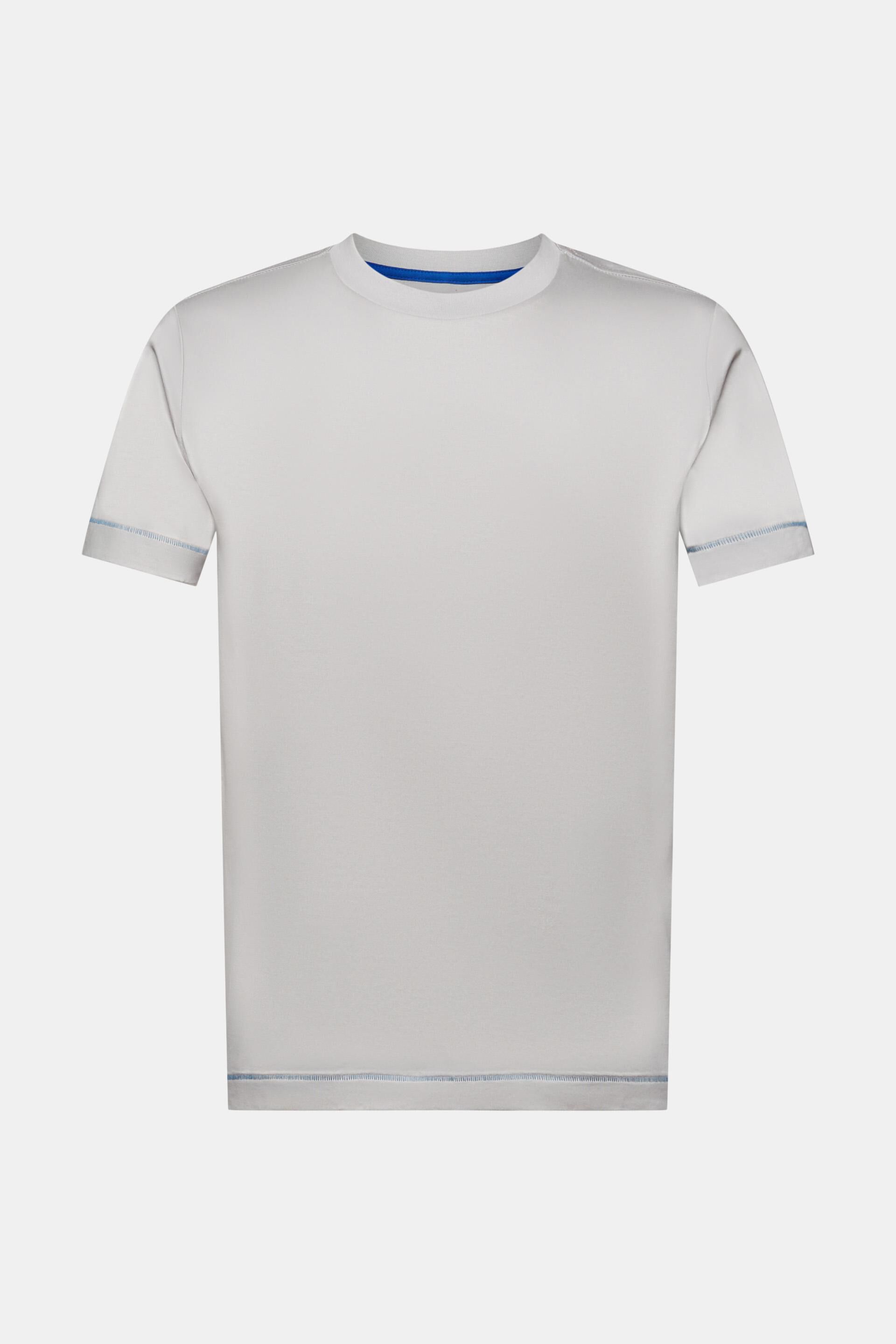 Esprit Rundhalsausschnitt, Baumwolle Jersey-T-Shirt mit % 100