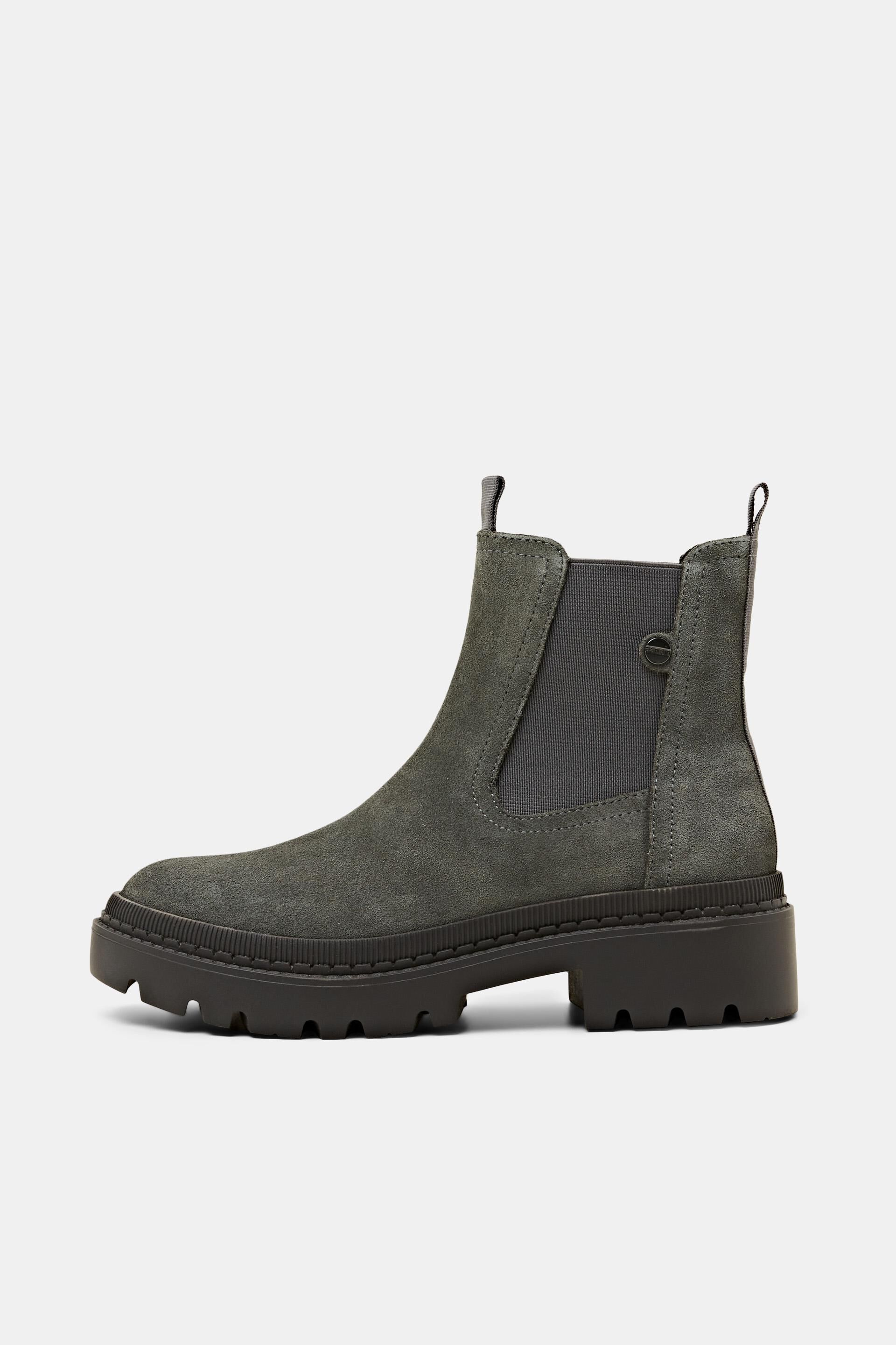 Esprit boots suede Real