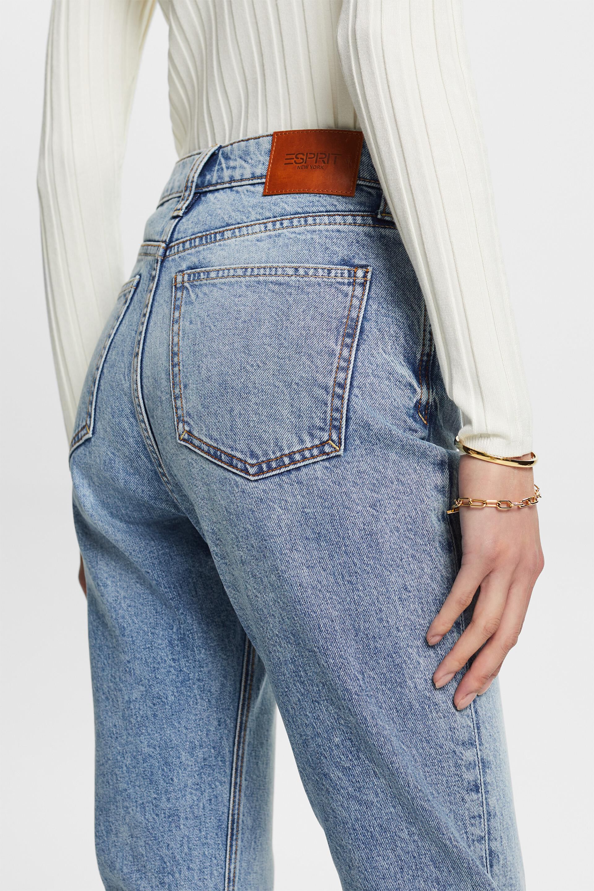 Esprit Damen Retro-High-Rise-Slim-Jeans