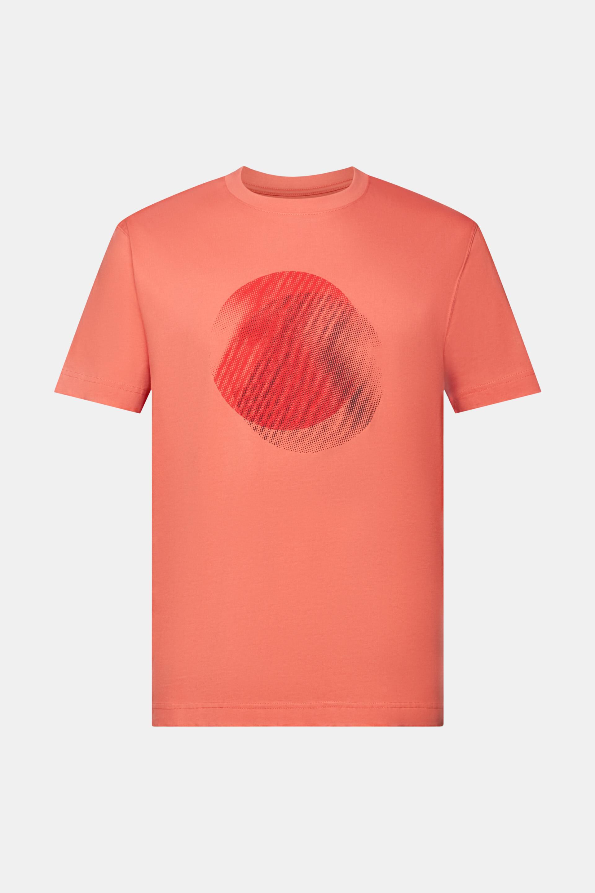 Esprit % T-Shirt Frontprint, Baumwolle mit 100