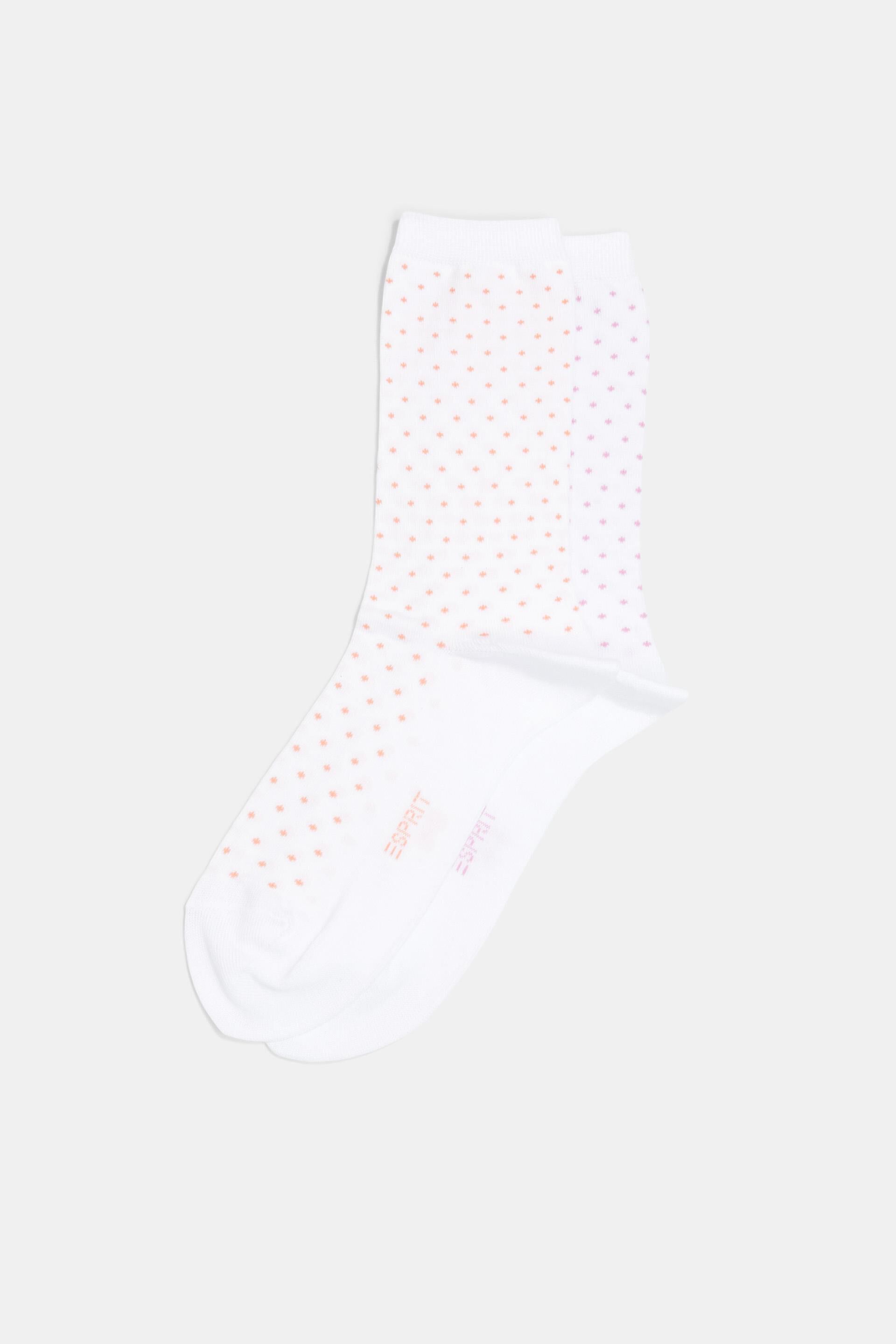 Esprit aus gepunktete Socken Bio-Baumwolle 2er-Pack
