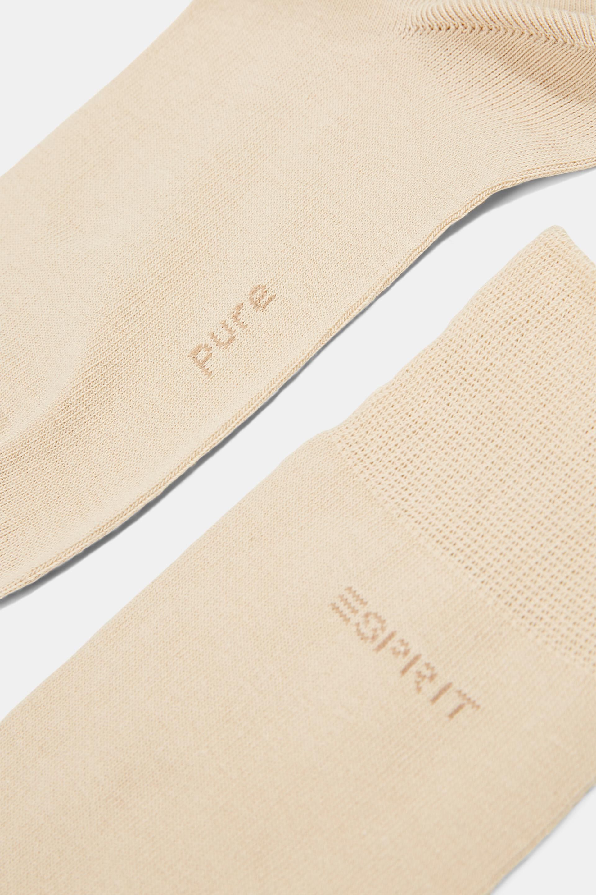 Esprit Mode Doppelpack Socken aus Bio-Baumwolle gemischter