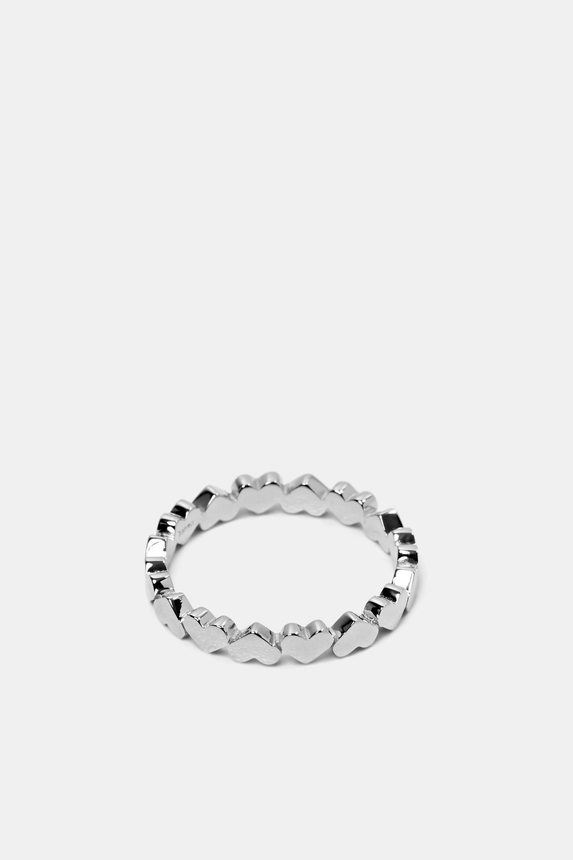 Esprit Online Store Sterling Silver Heart Ring
