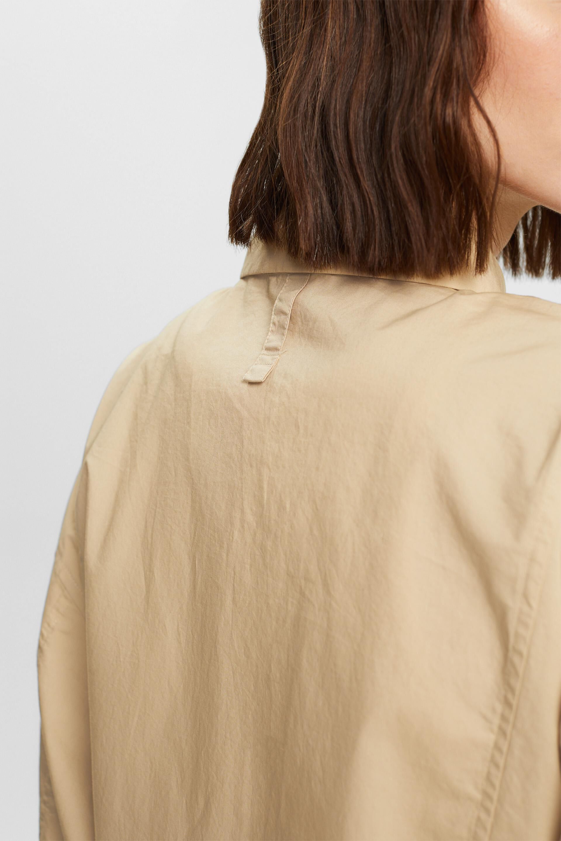 Esprit Damen Button-Down-Hemd aus Baumwolle