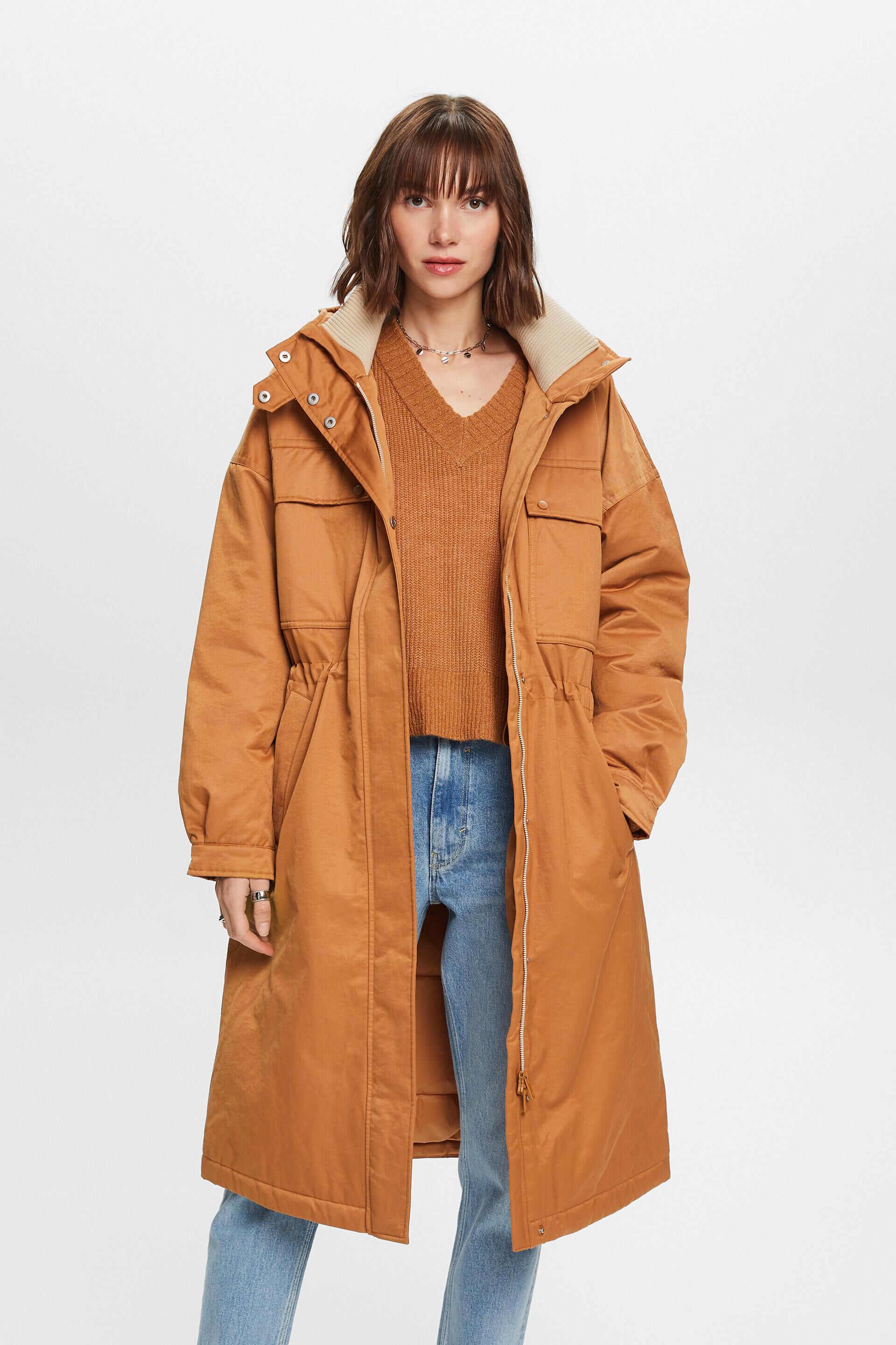 Esprit Recycled: parka padded coat