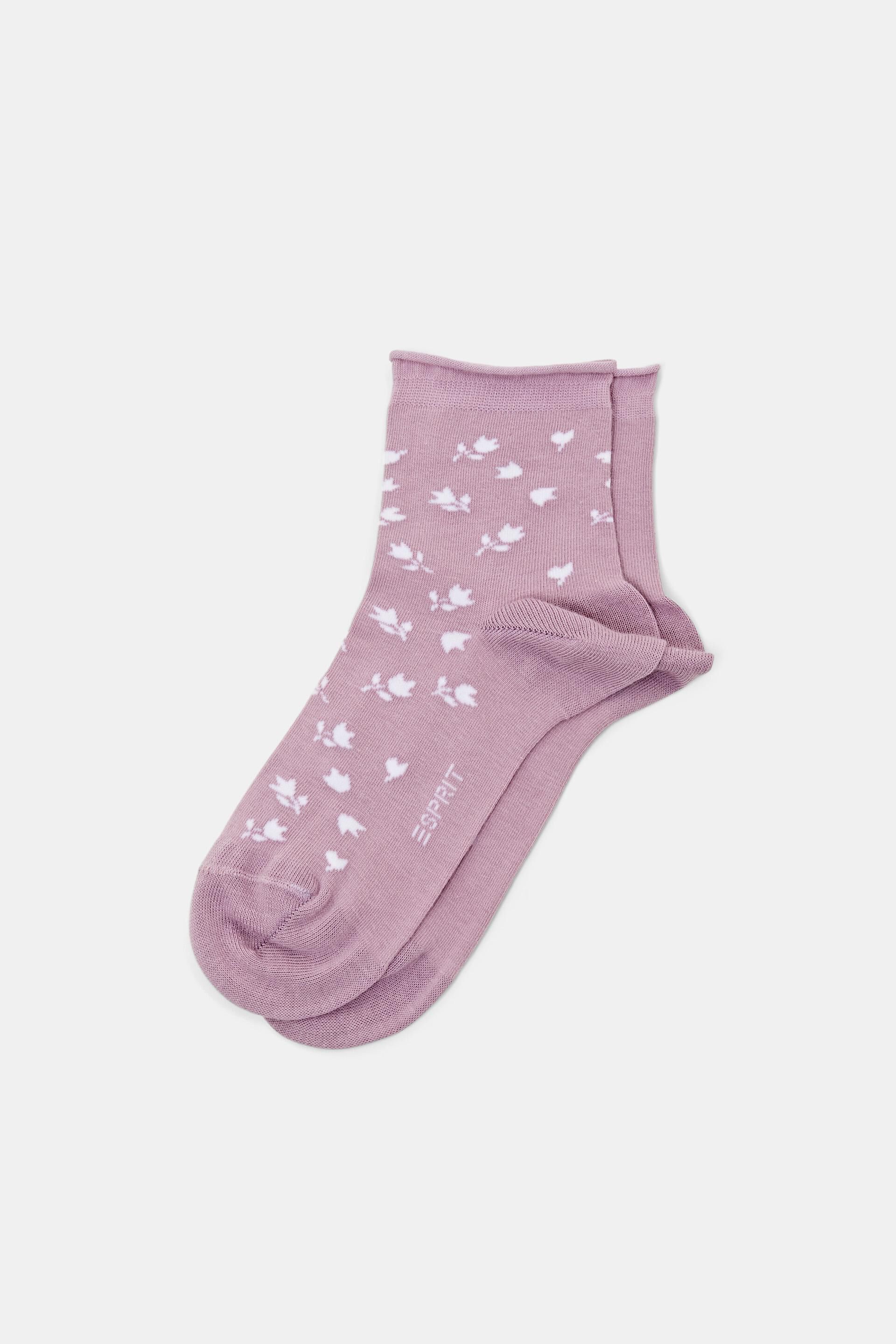 Esprit mit 2er-Pack Blumenmuster Socken kurze