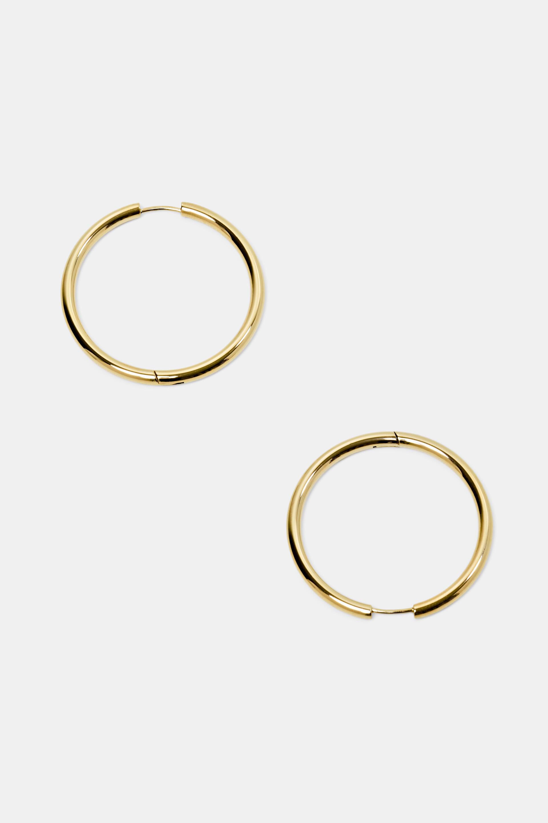 Esprit Online Store Hoop earrings, stainless steel