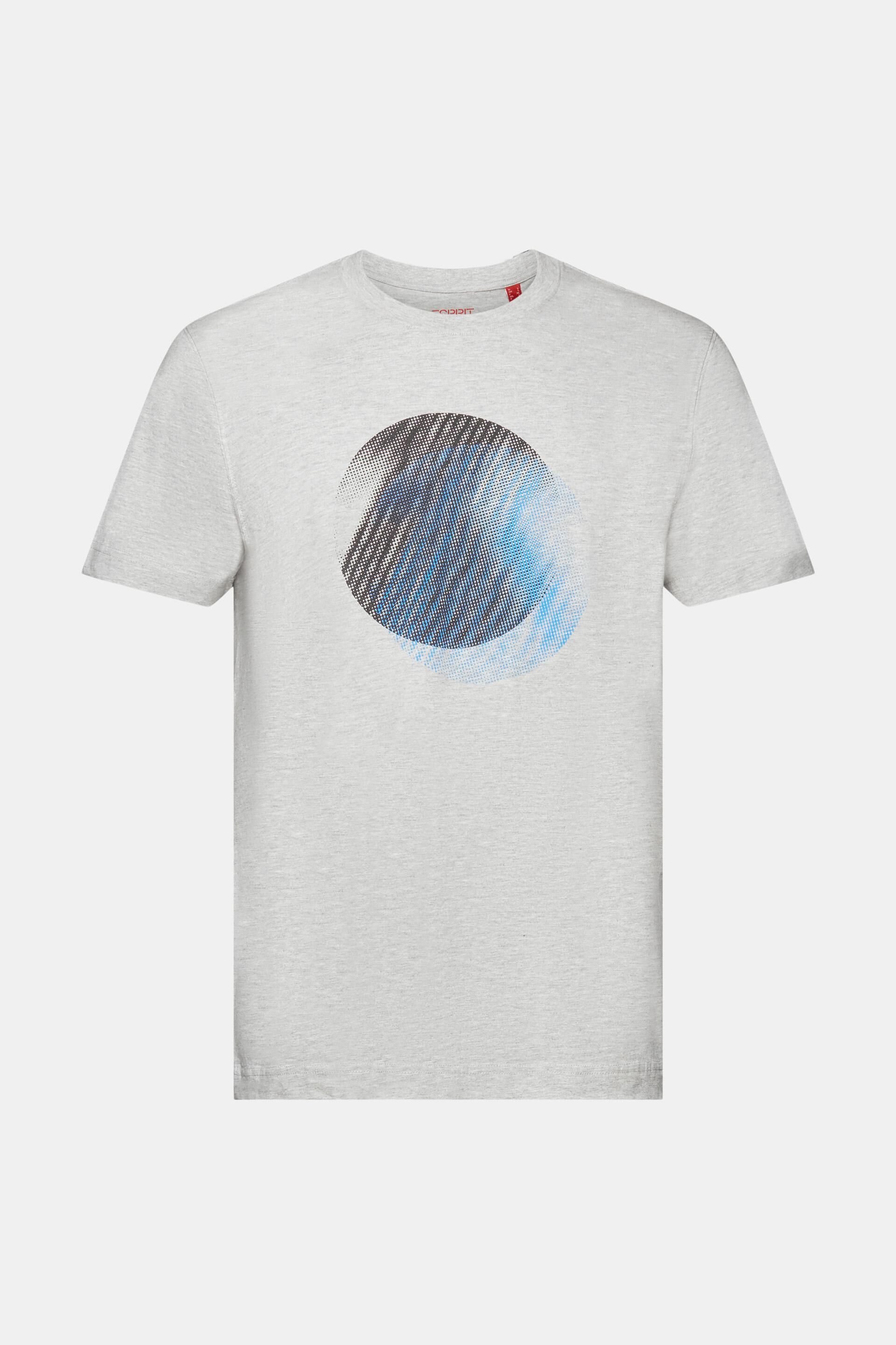 Esprit Frontprint Rundhalsausschnitt T-Shirt und mit