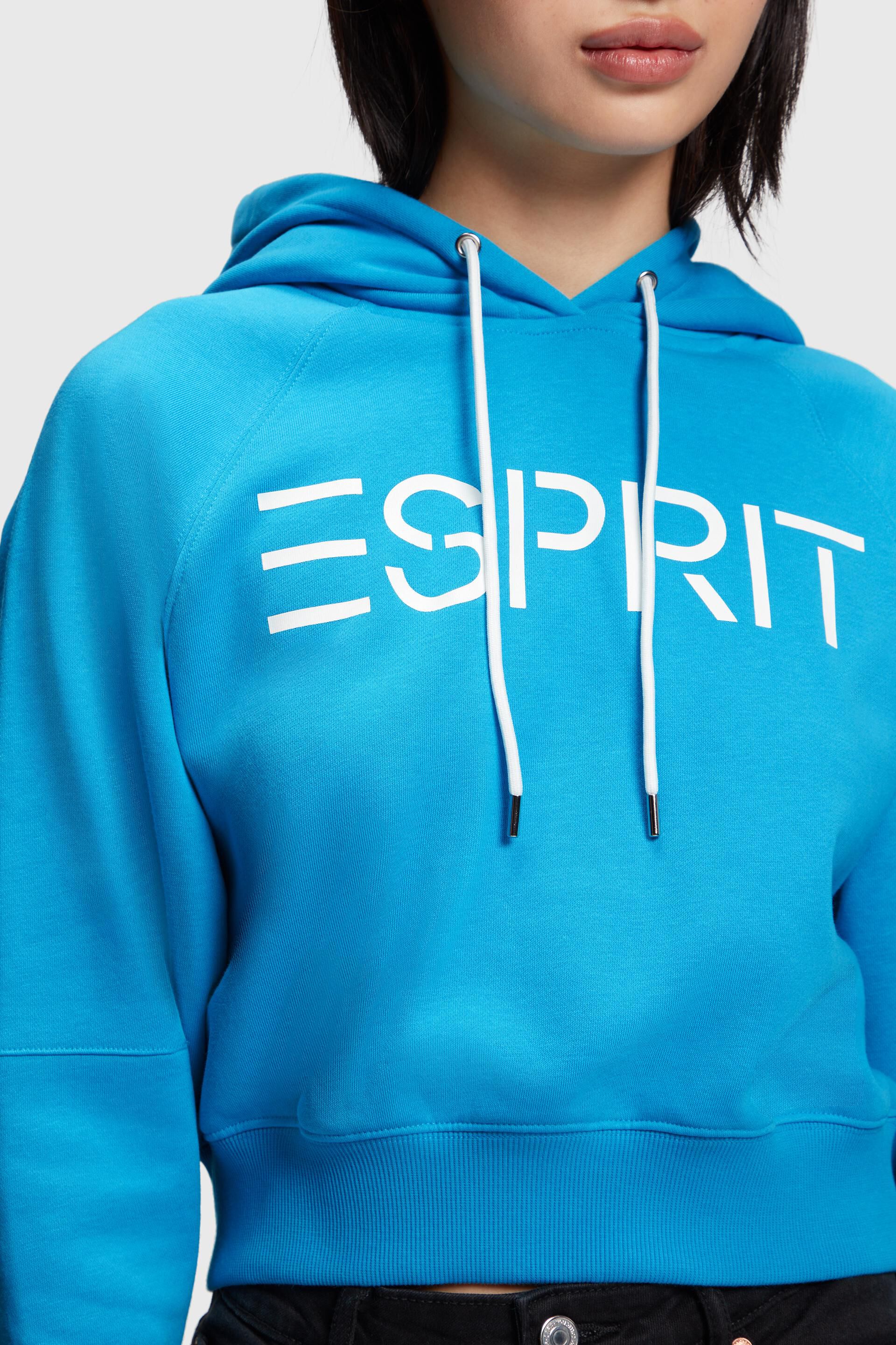 Esprit Logo mit Kapuzenpullover Kurzer