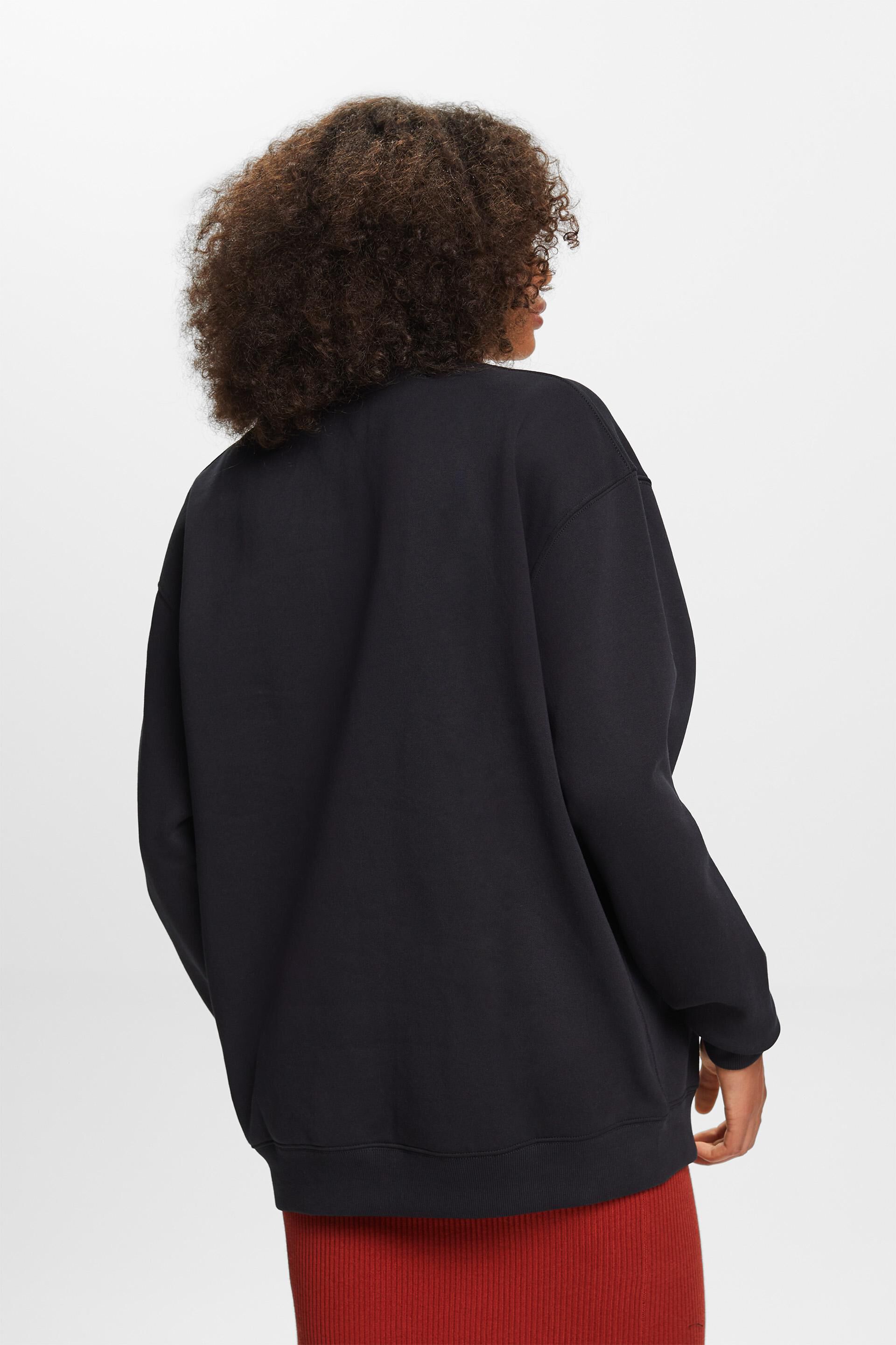 Esprit Pullover-Sweatshirt Baumwollmischung aus