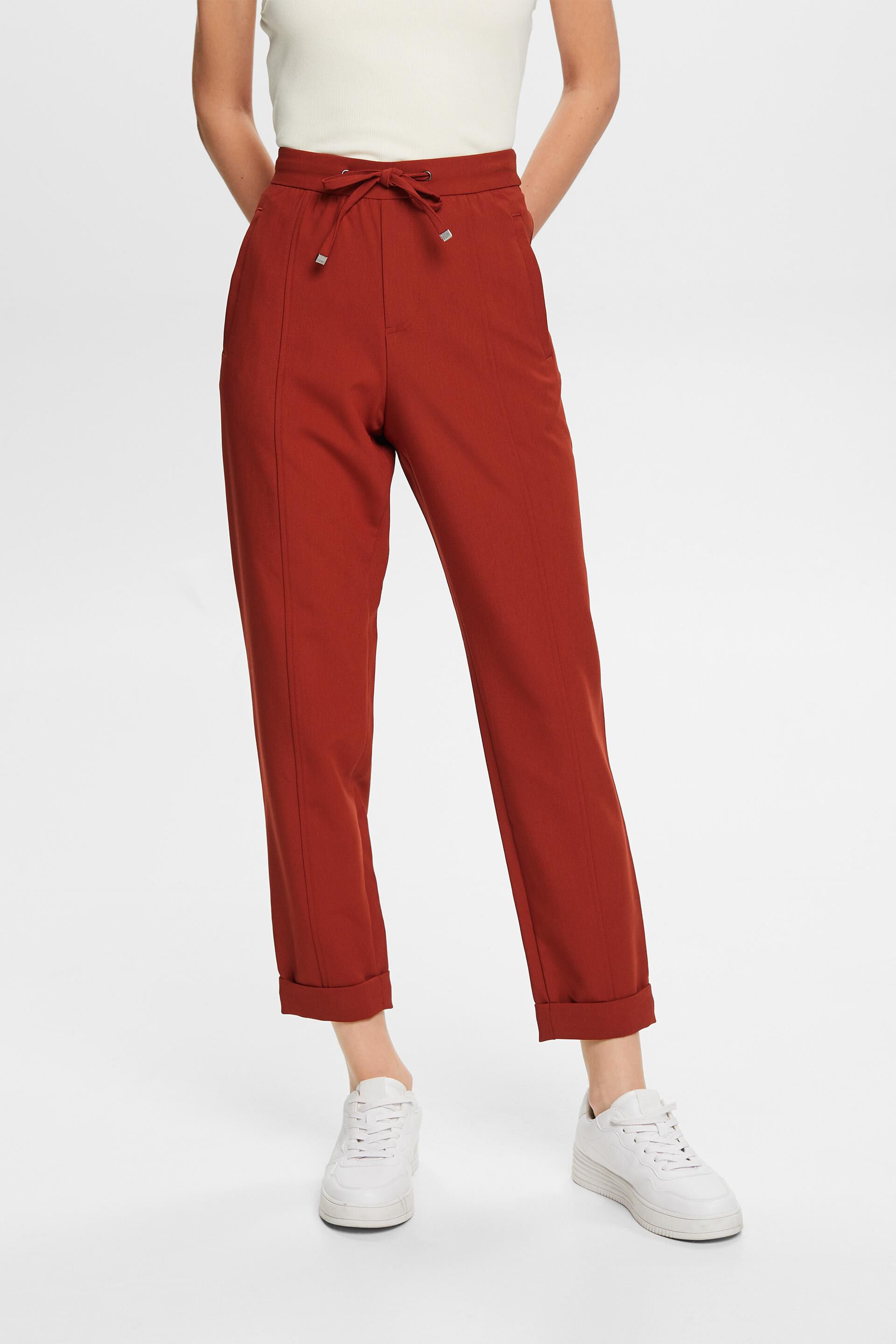 Esprit Mid-rise style jogger trousers