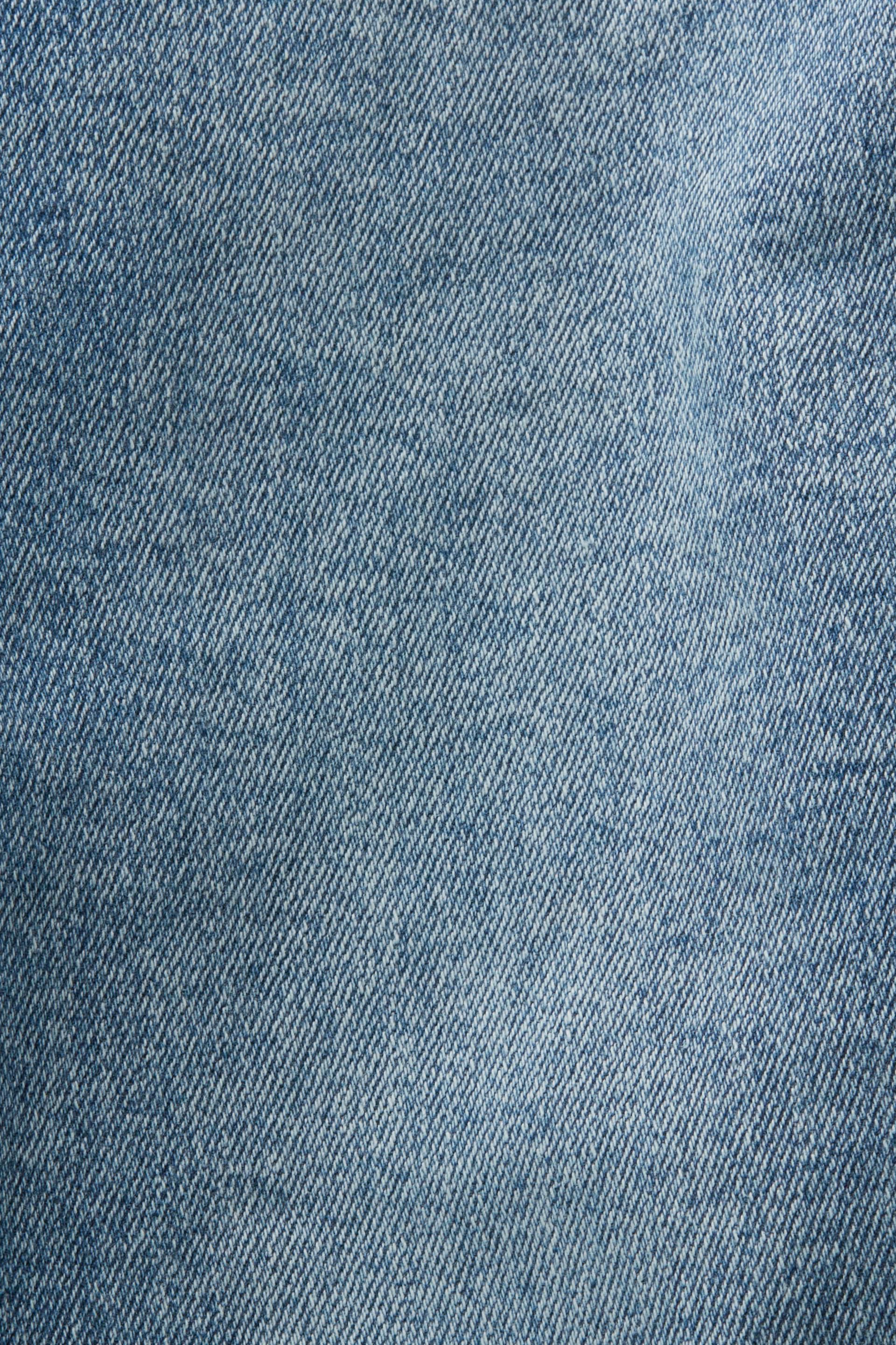 Esprit Recycelt: mittlerer Slim-Jeans Leibhöhe mit