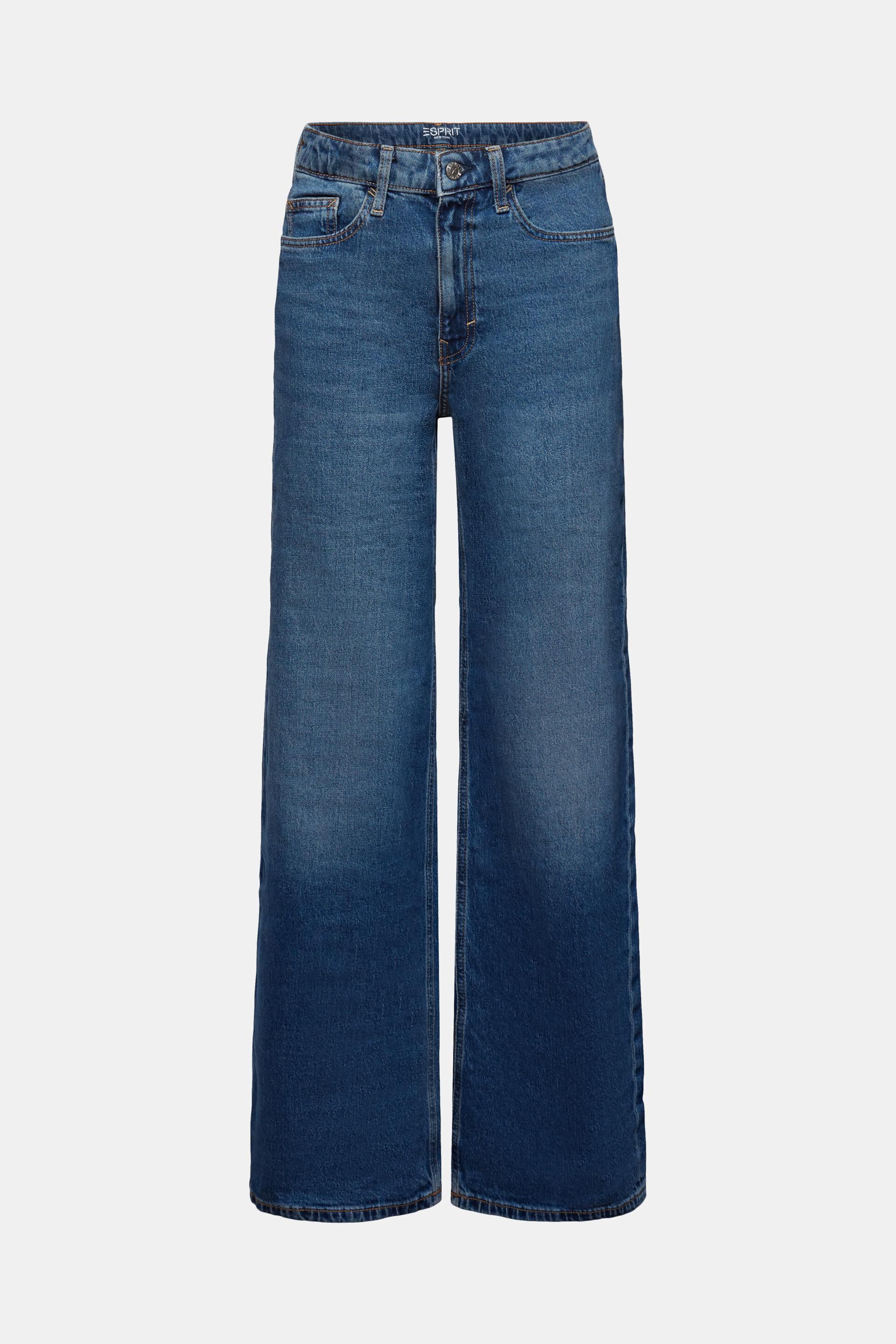 Esprit Retro-Jeans mit weitem Bein