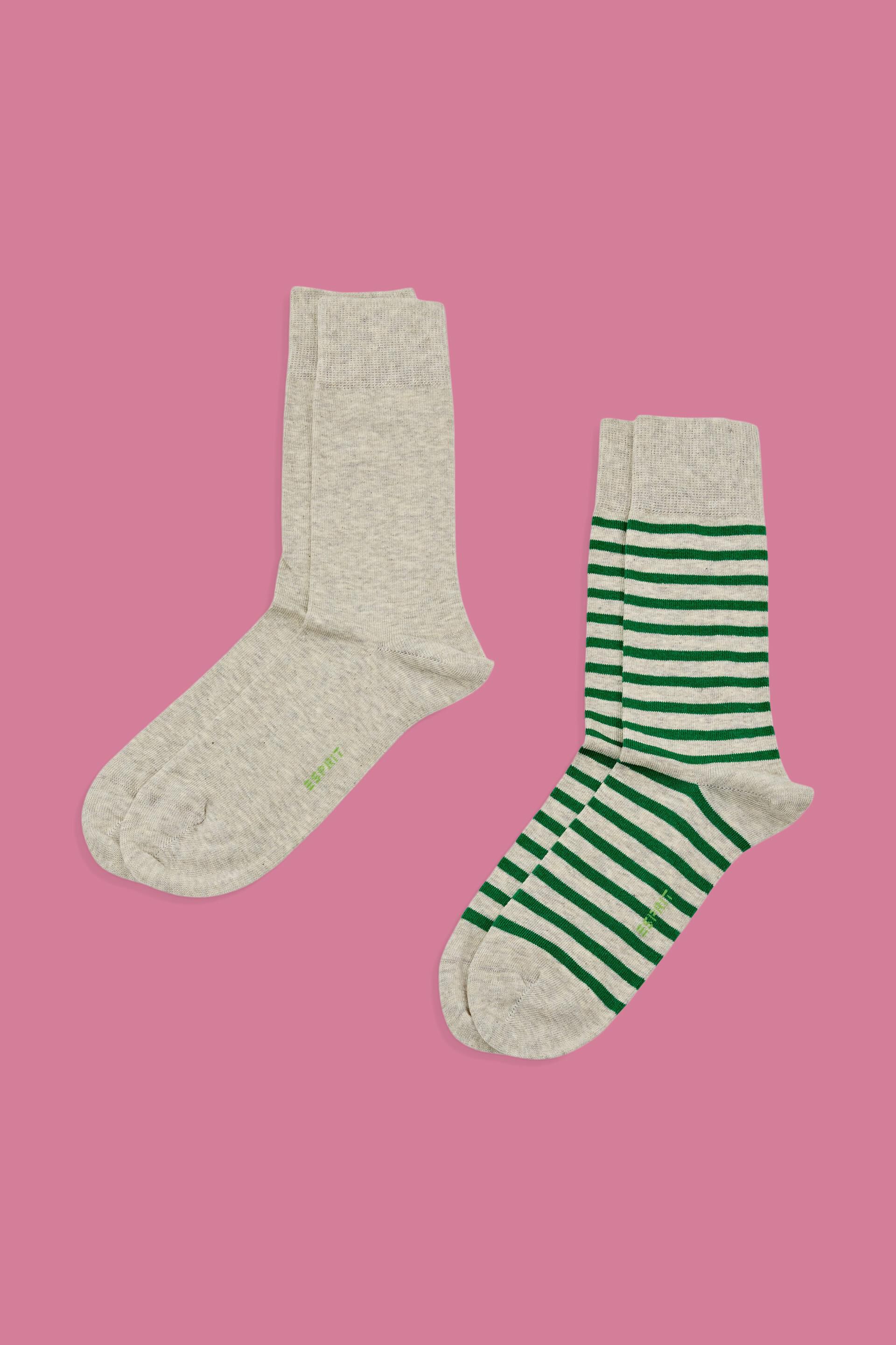 Esprit organic 2-pack socks, of cotton