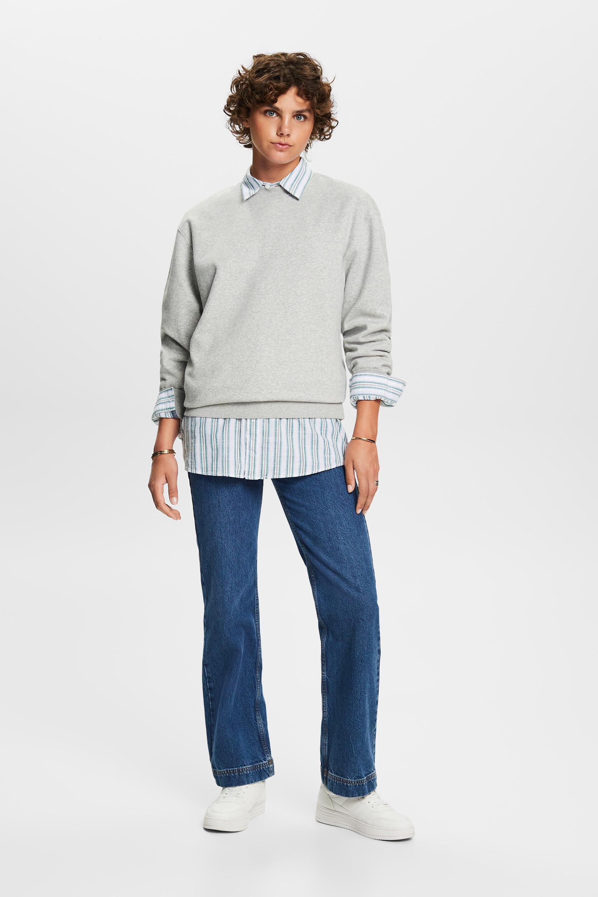 Esprit Baumwollmischung aus Pullover-Sweatshirt