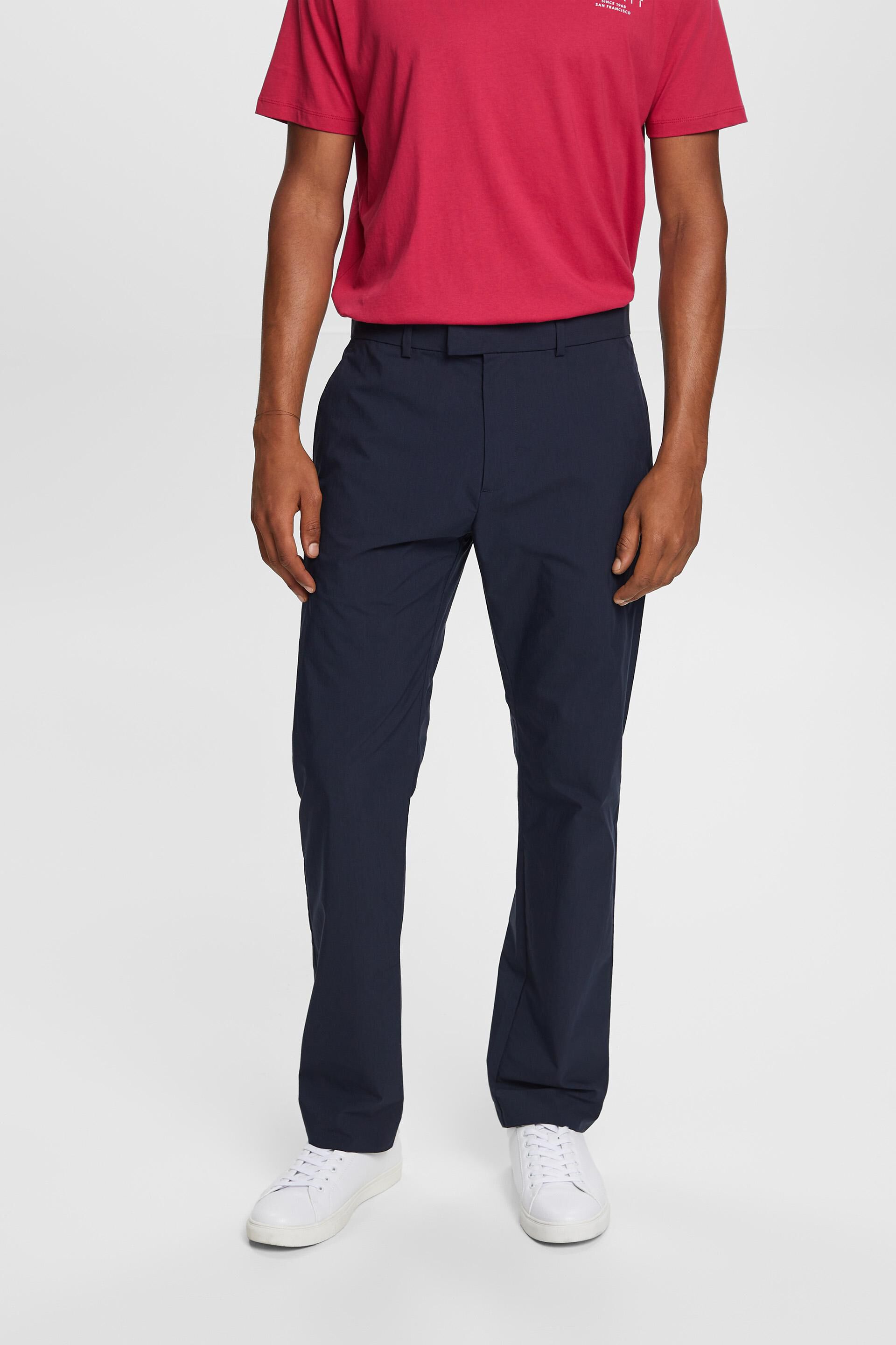 Esprit cotton chino trousers, blend Lightweight
