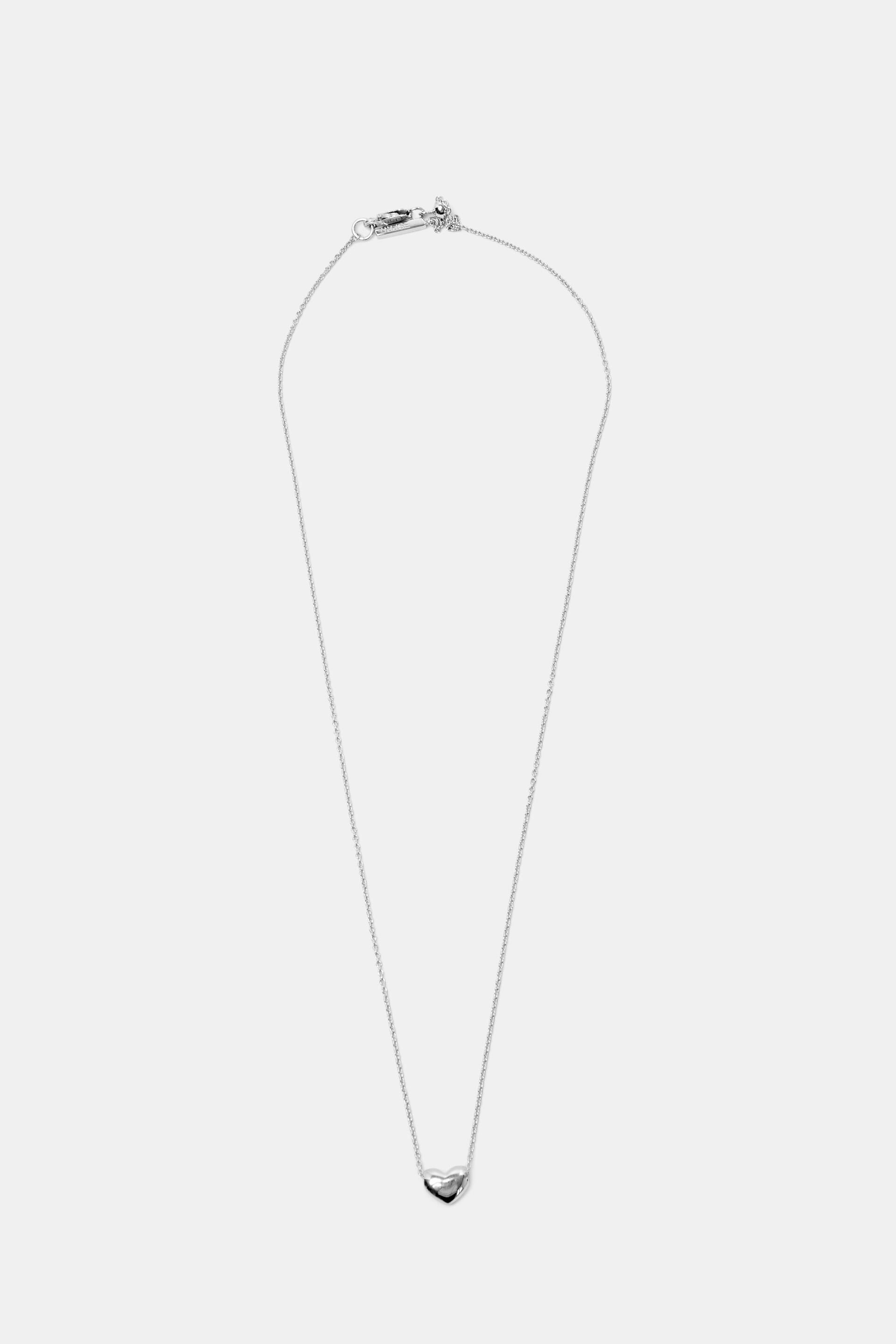 Esprit Online Store Halskette aus Sterlingsilber mit Herzanhänger