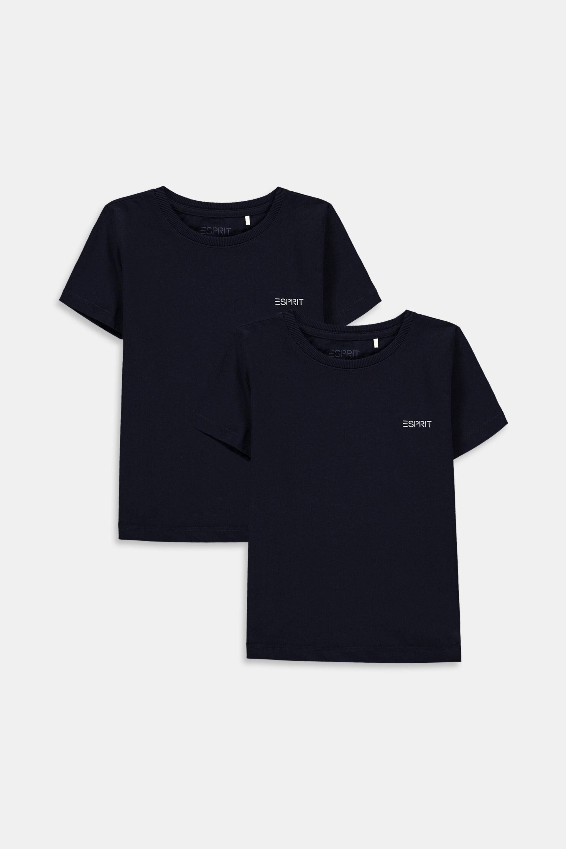 Esprit Teppich Doppelpack T-Shirts aus 100 % Baumwolle