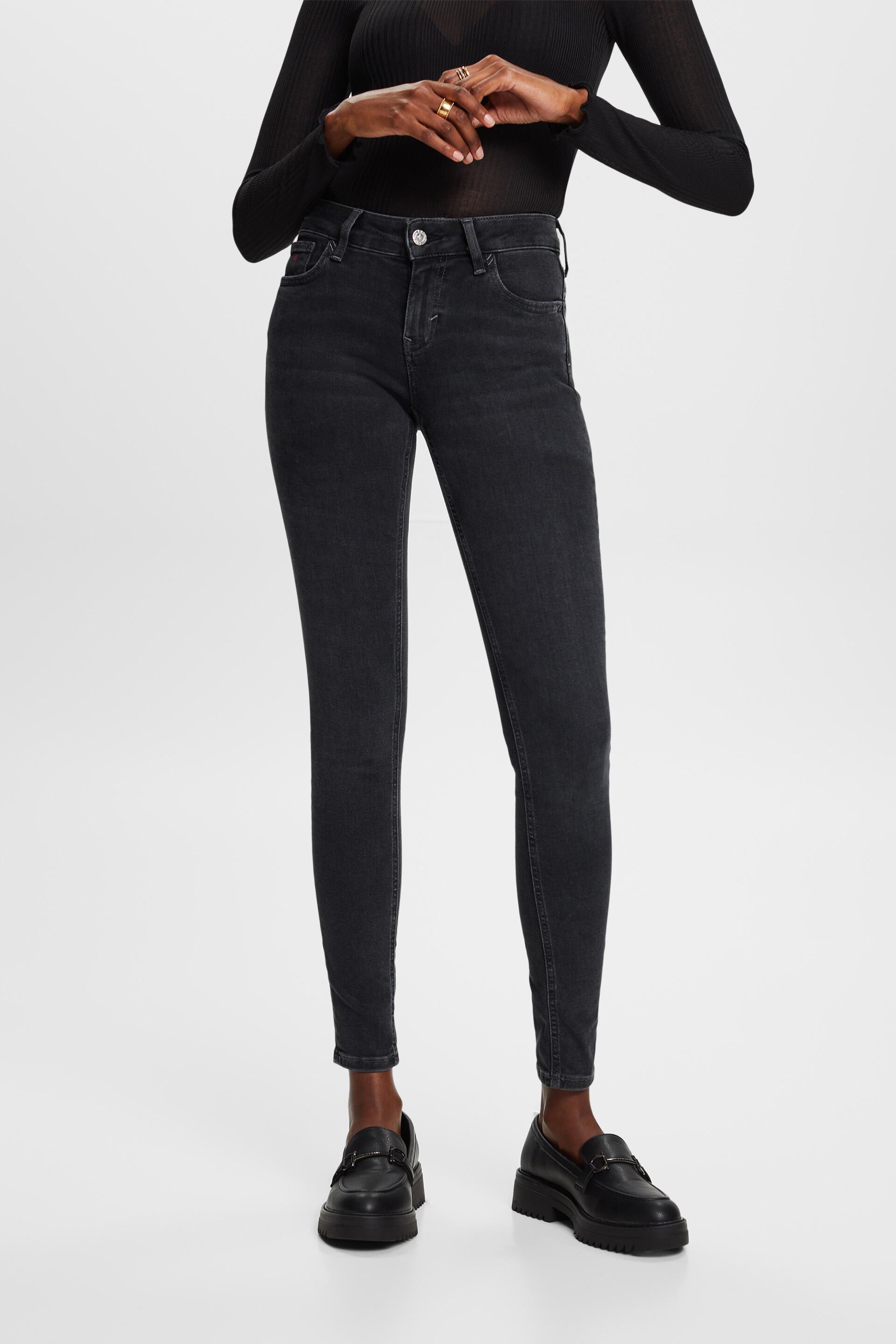 Esprit fit Recycled: skinny jeans stretch mid-rise