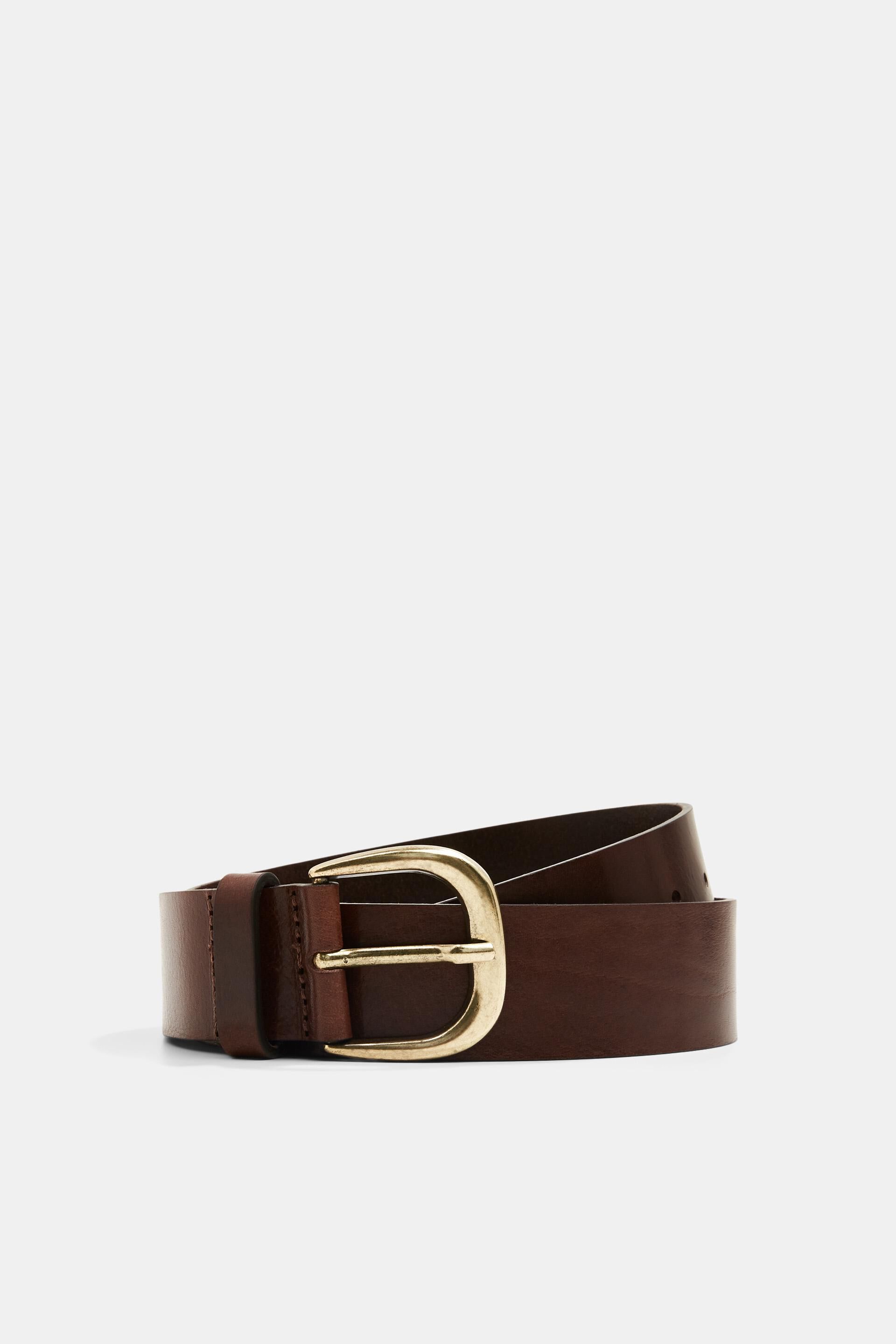 Esprit buckle pin belt with Leather
