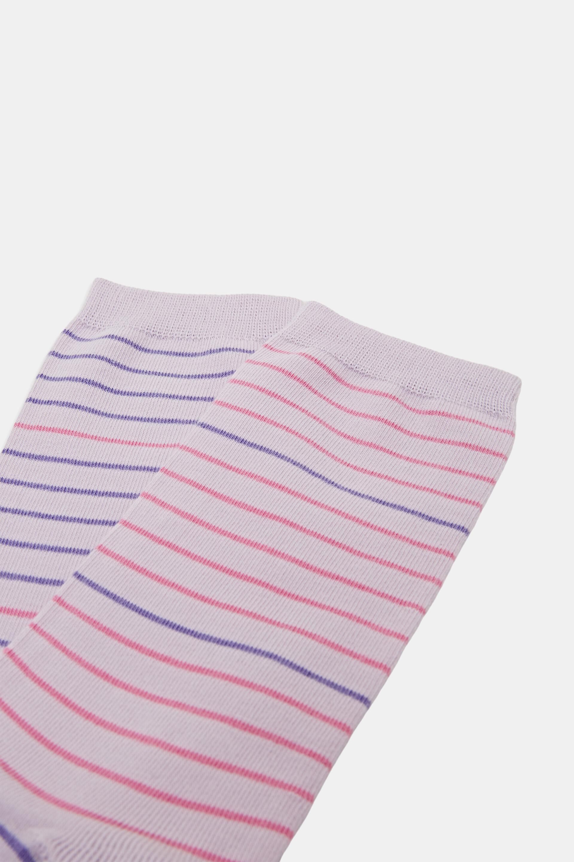 Esprit Bio-Baumwolle gestreifte Socken 2er-Pack aus