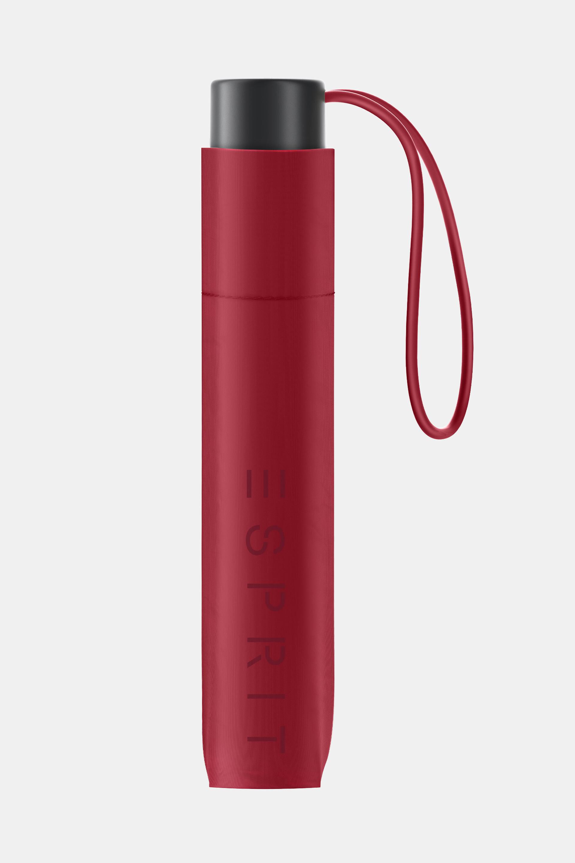 Esprit Online Store Taschenschirm in Rot mit Logo-Aufdruck