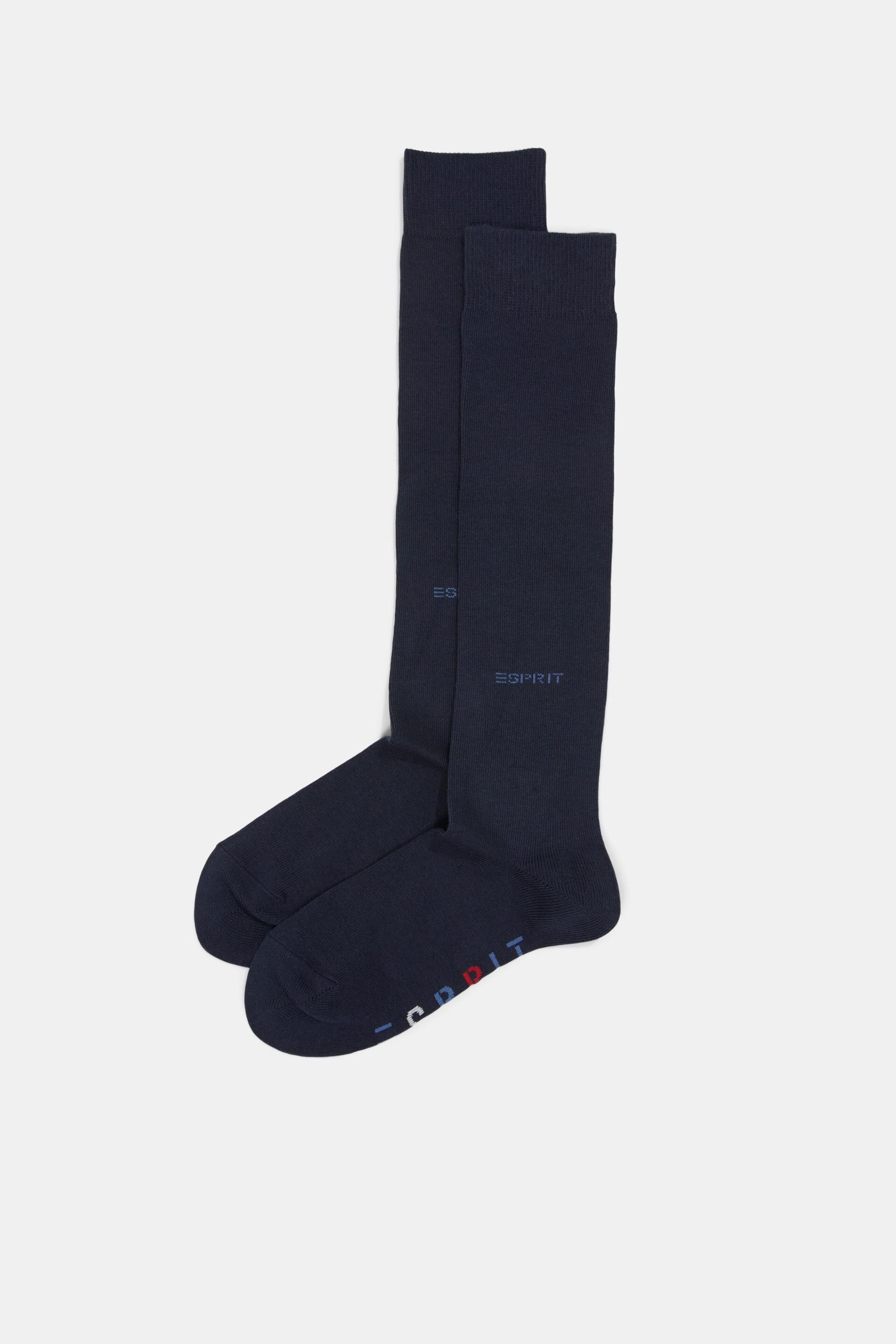 Esprit with Double socks of knee-high pack logo a