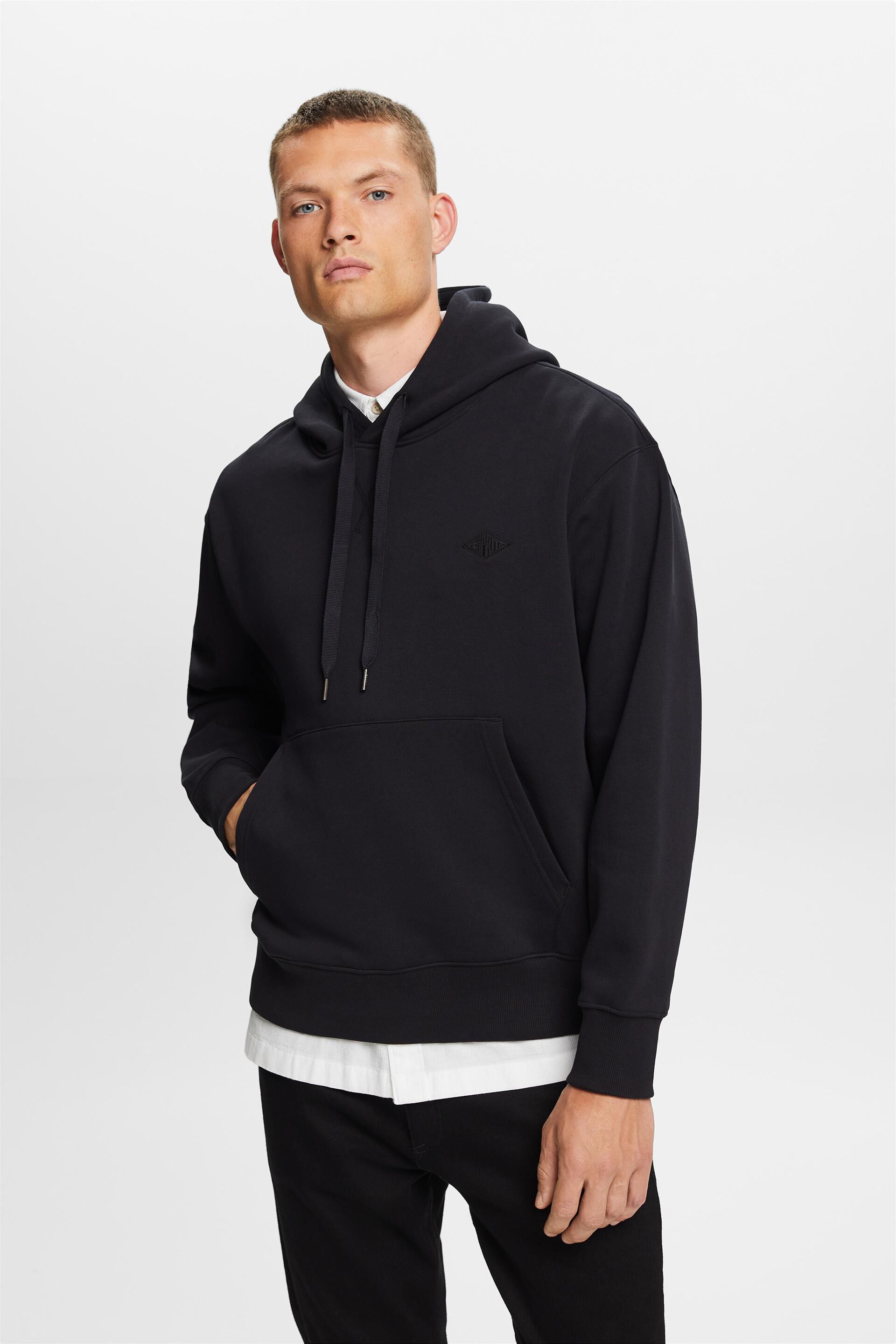 Esprit logo stitching Sweatshirt with hoodie