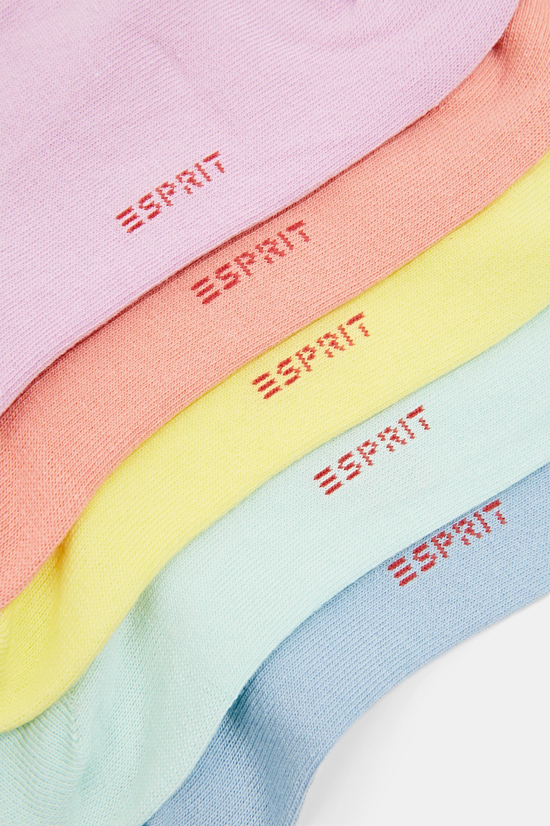 Esprit aus Sneakersocken Bio-Baumwollmischung Fünfer-Pack