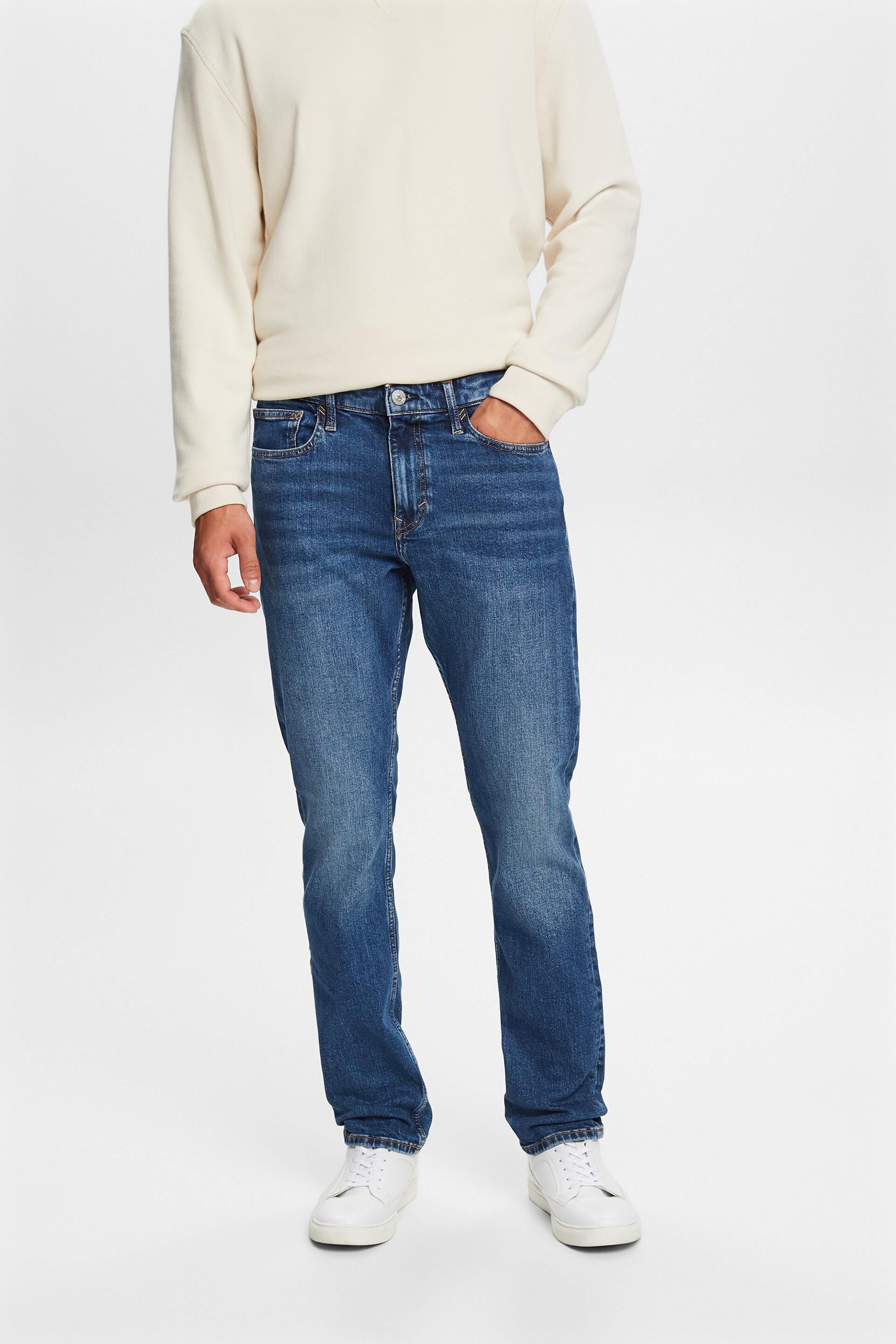 Recycelt: Slim-Fit-Jeans