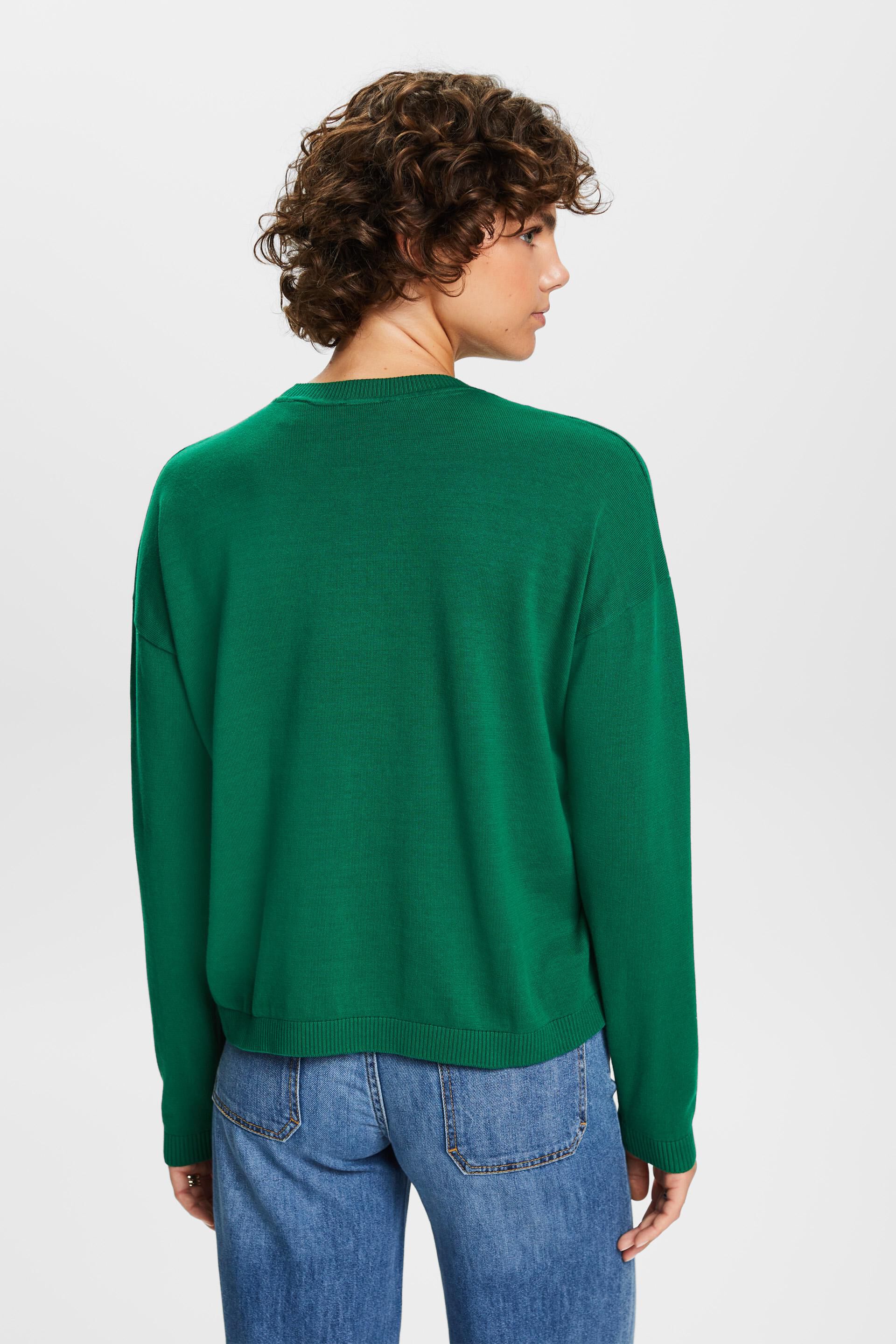 Esprit Baumwolle Übergroßer 100 Pullover, %