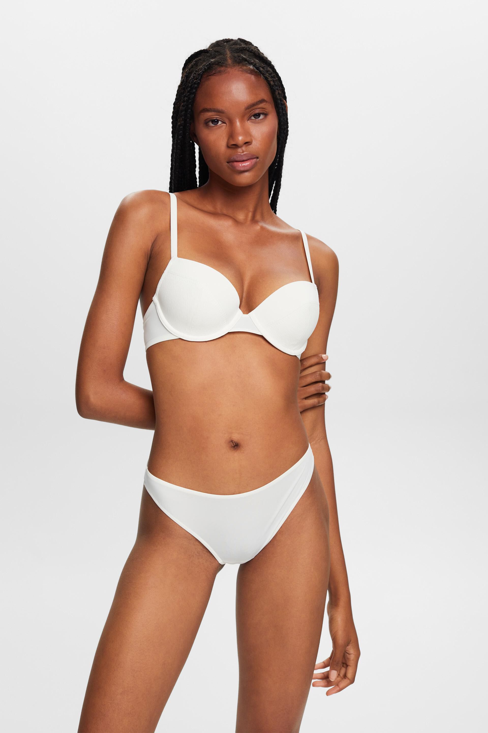 Esprit Recycled: padded bra lace trim