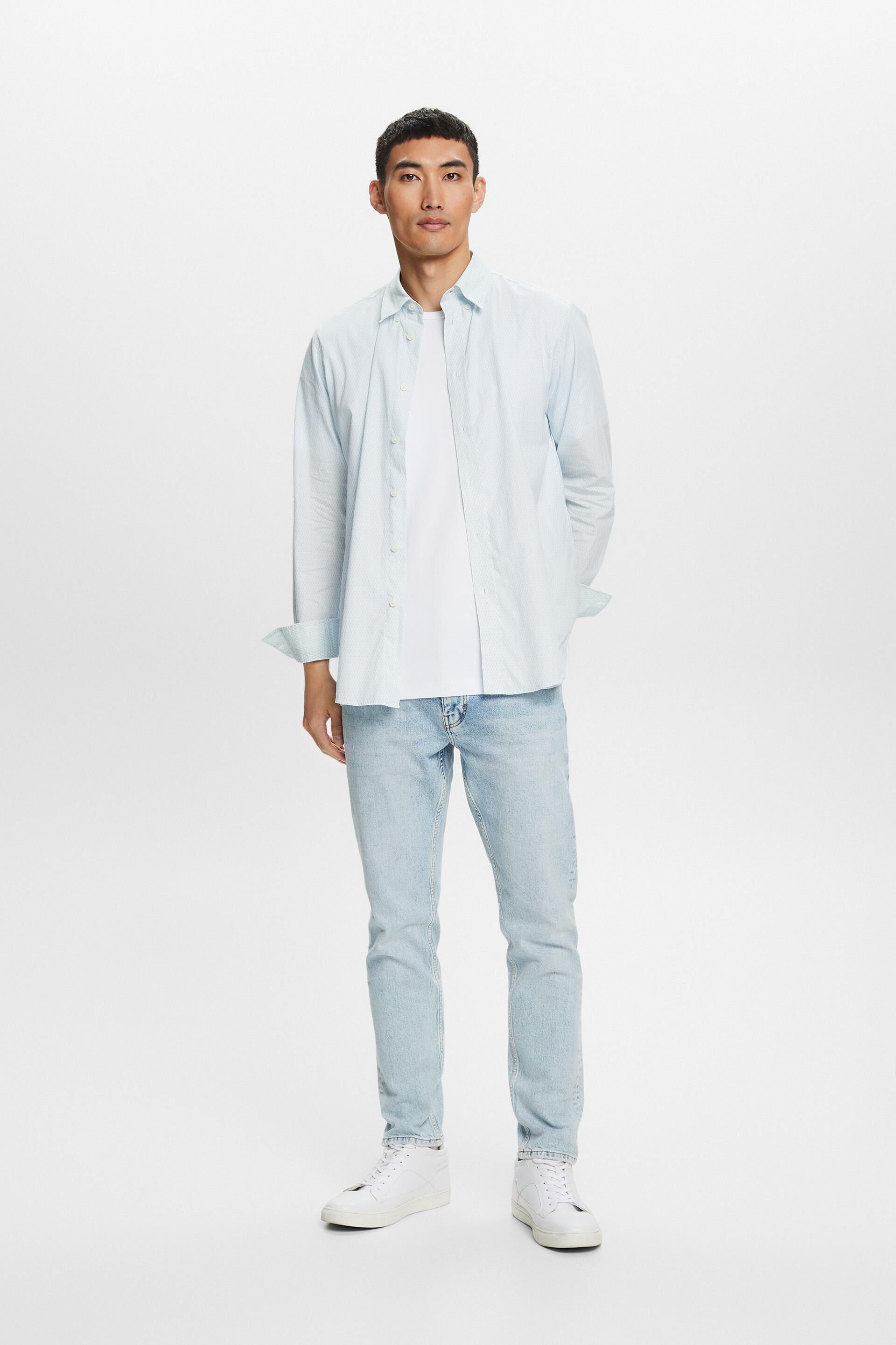 Esprit Relaxed Shirt Fit Cotton Printed