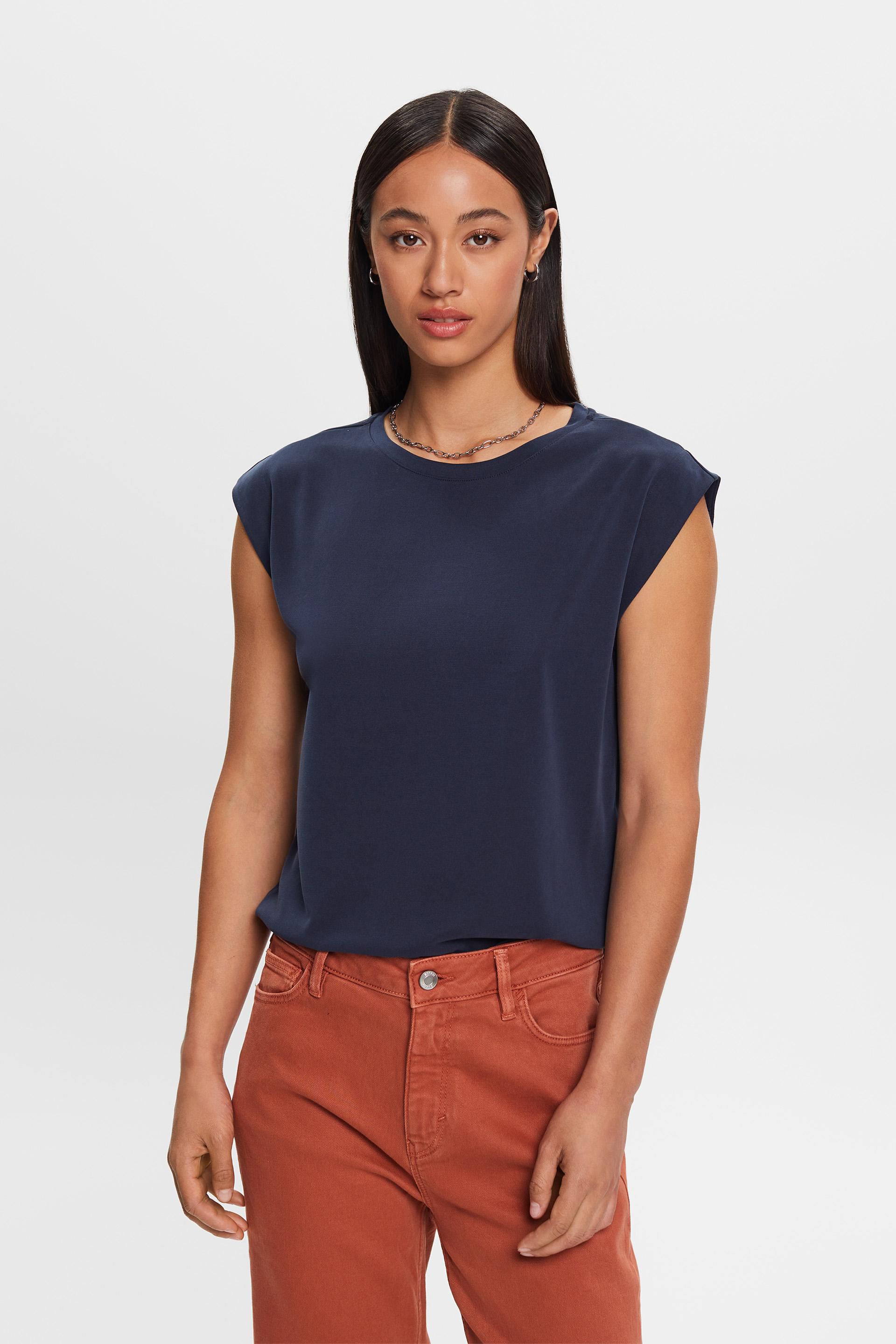 Esprit with touch soft Jersey a top