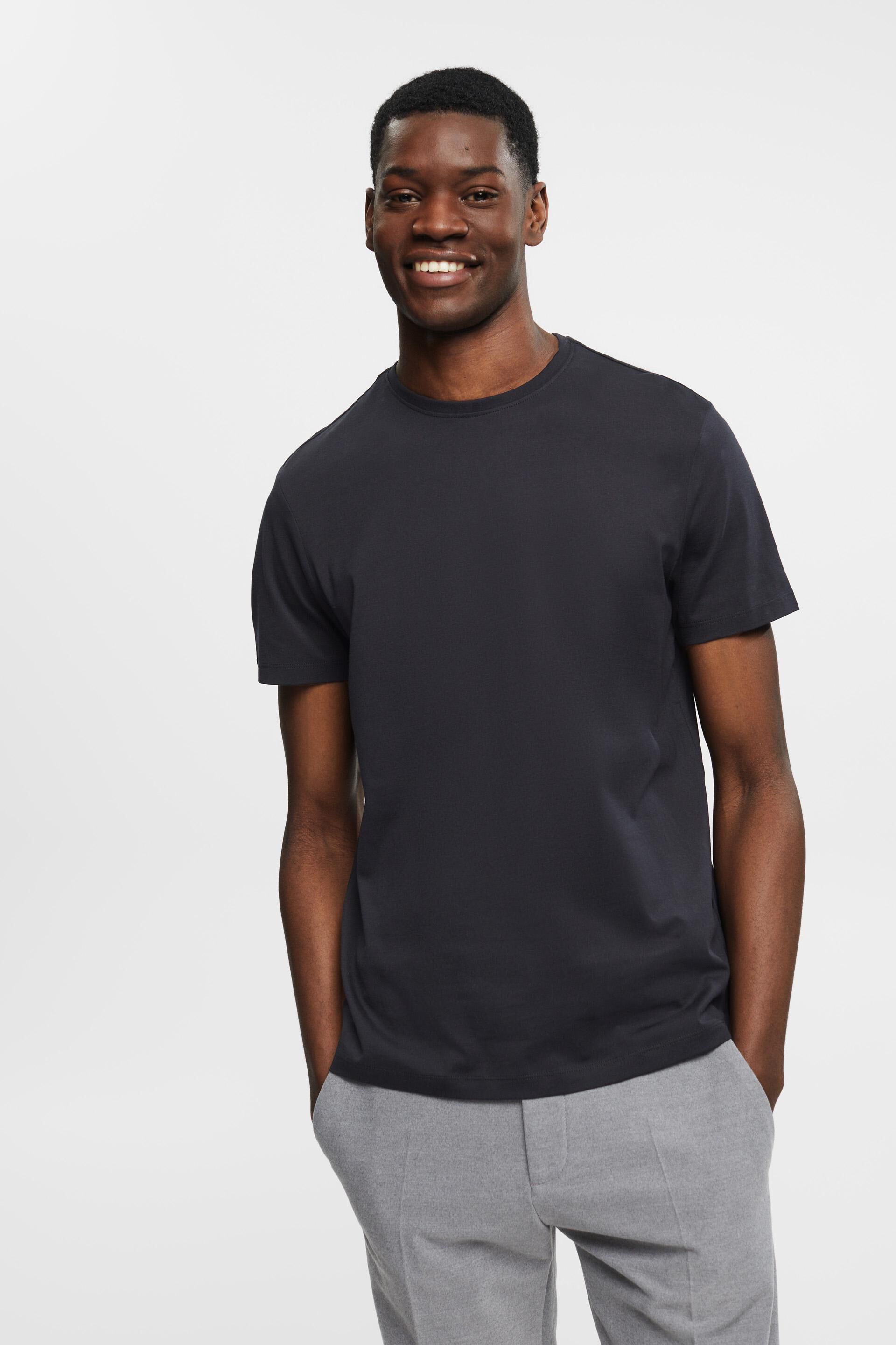 Esprit Pima-Baumwolle aus Slim-Fit-T-Shirt