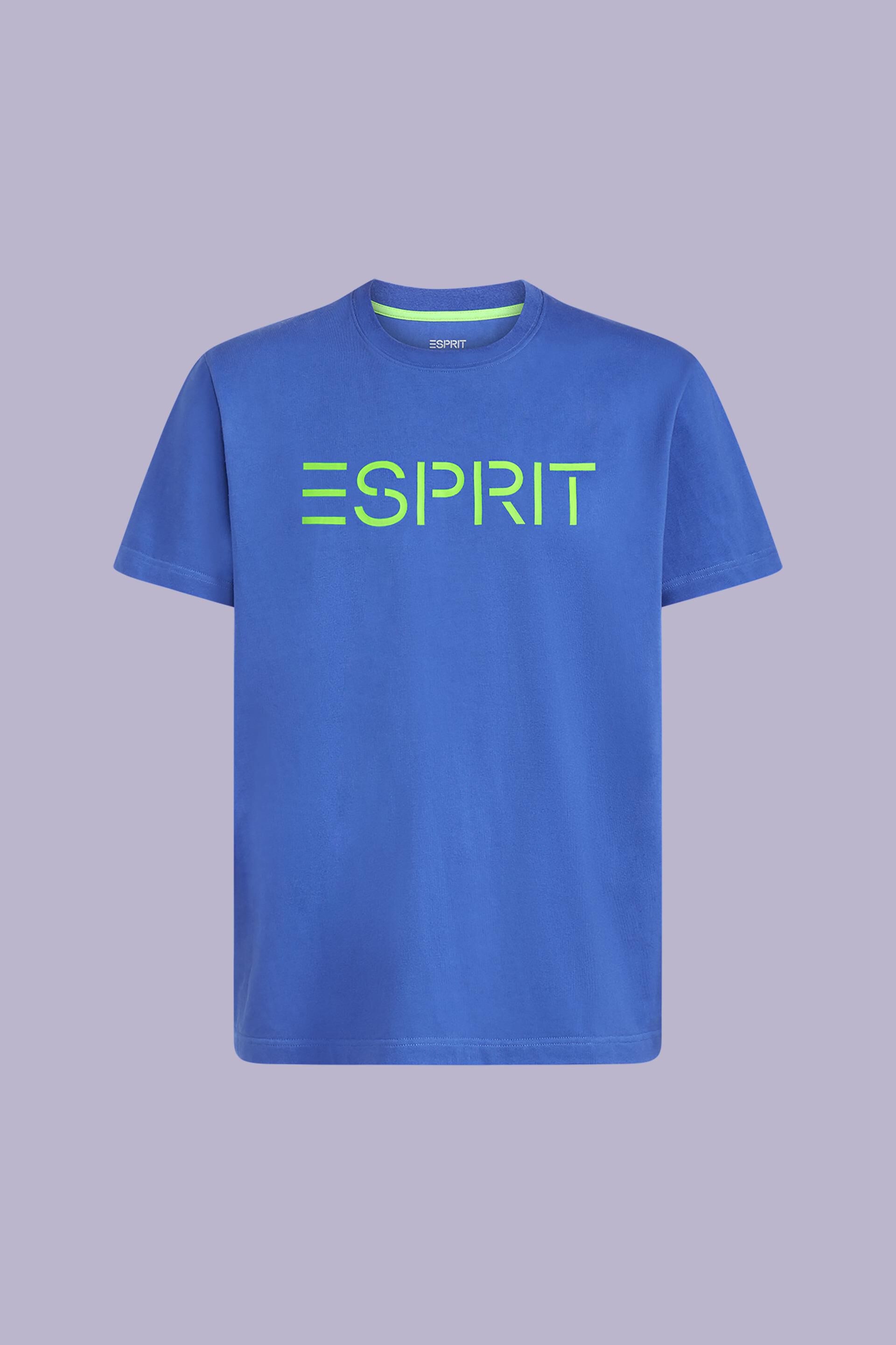 Esprit Bikini T-Shirt aus Jersey-Baumwolle mit Logo