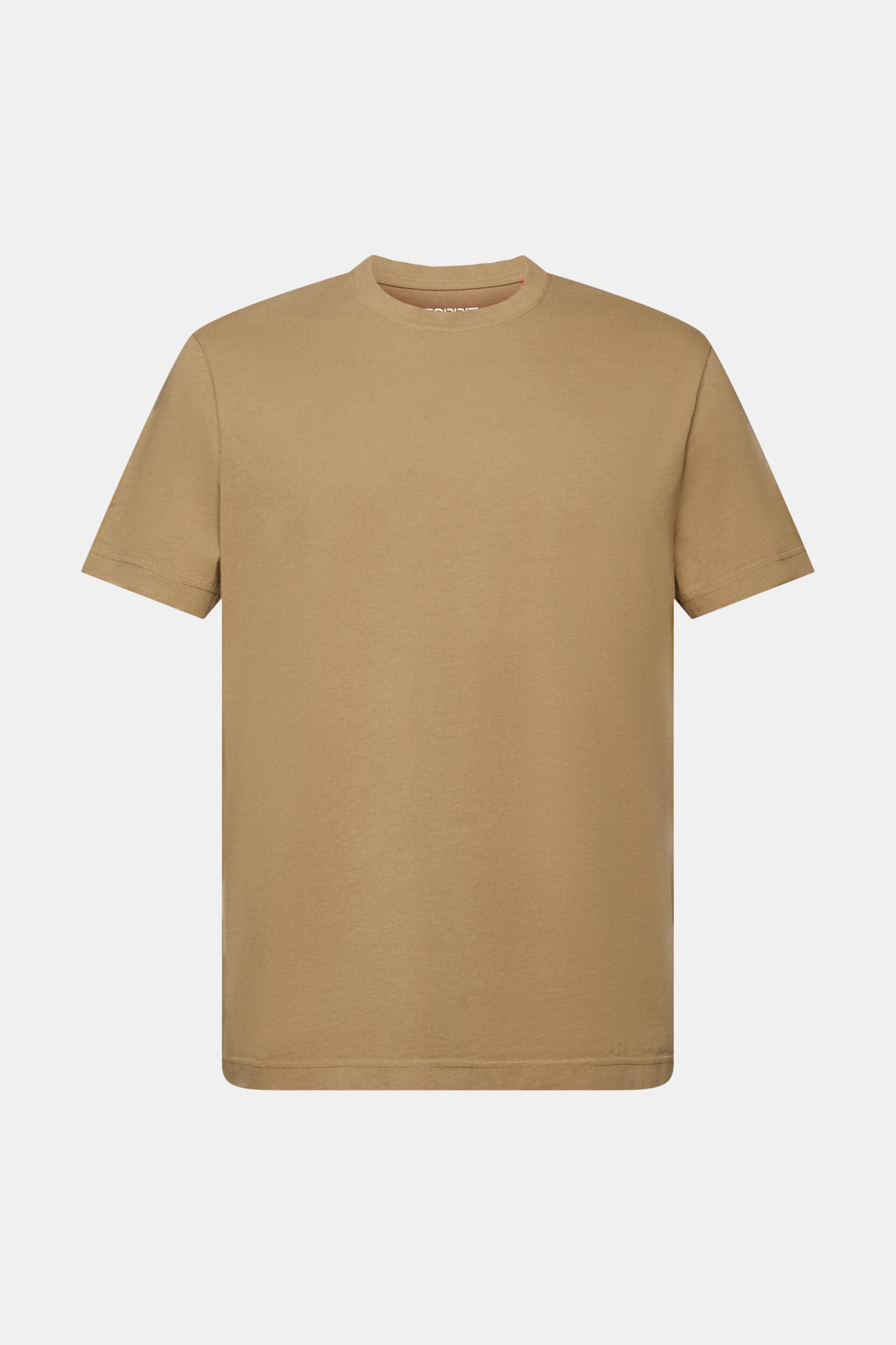 Esprit Jersey-T-Shirt mit 100 Baumwolle Rundhalsausschnitt, %