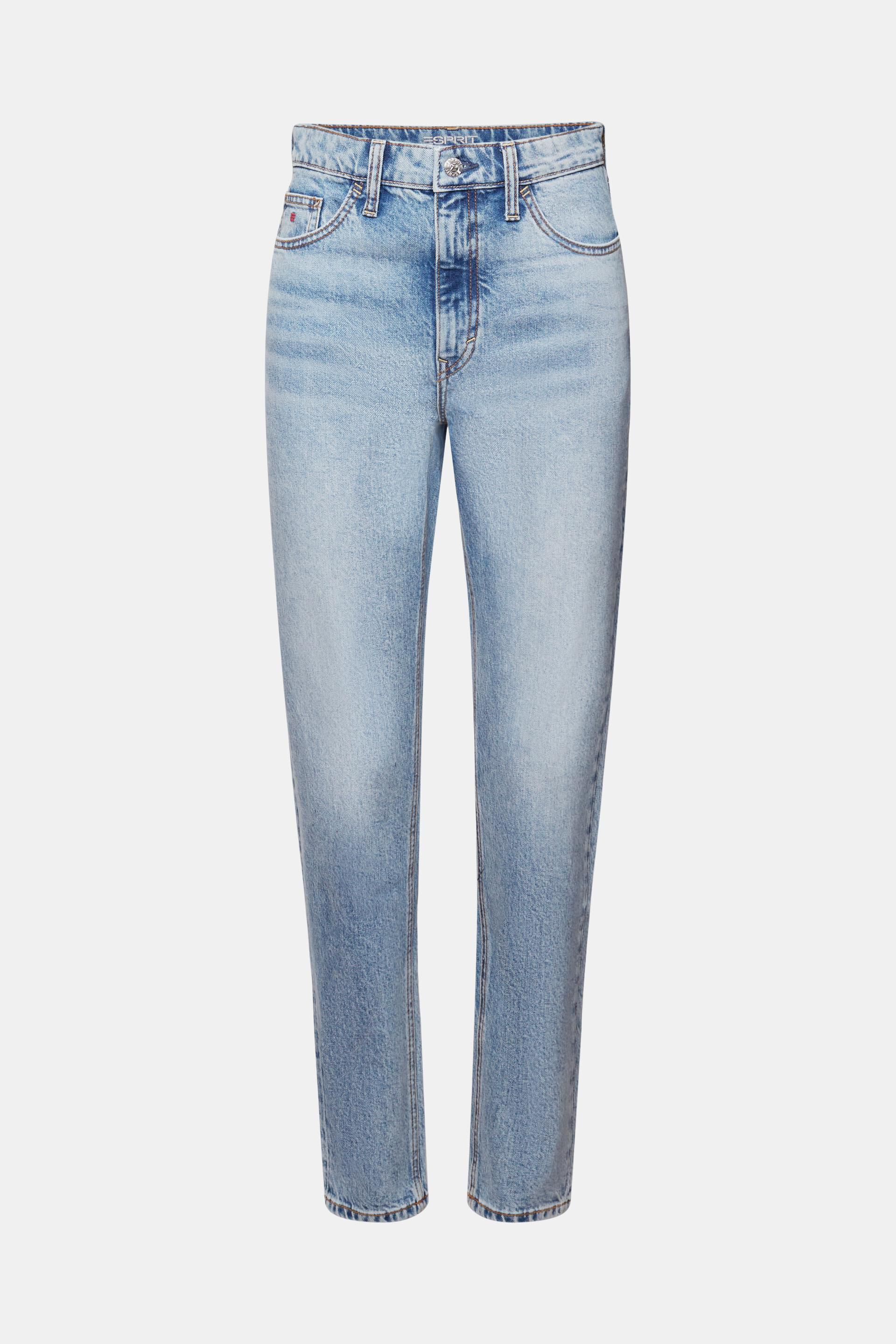 Esprit Damen Klassische Retro-Jeans mit hohem Bund
