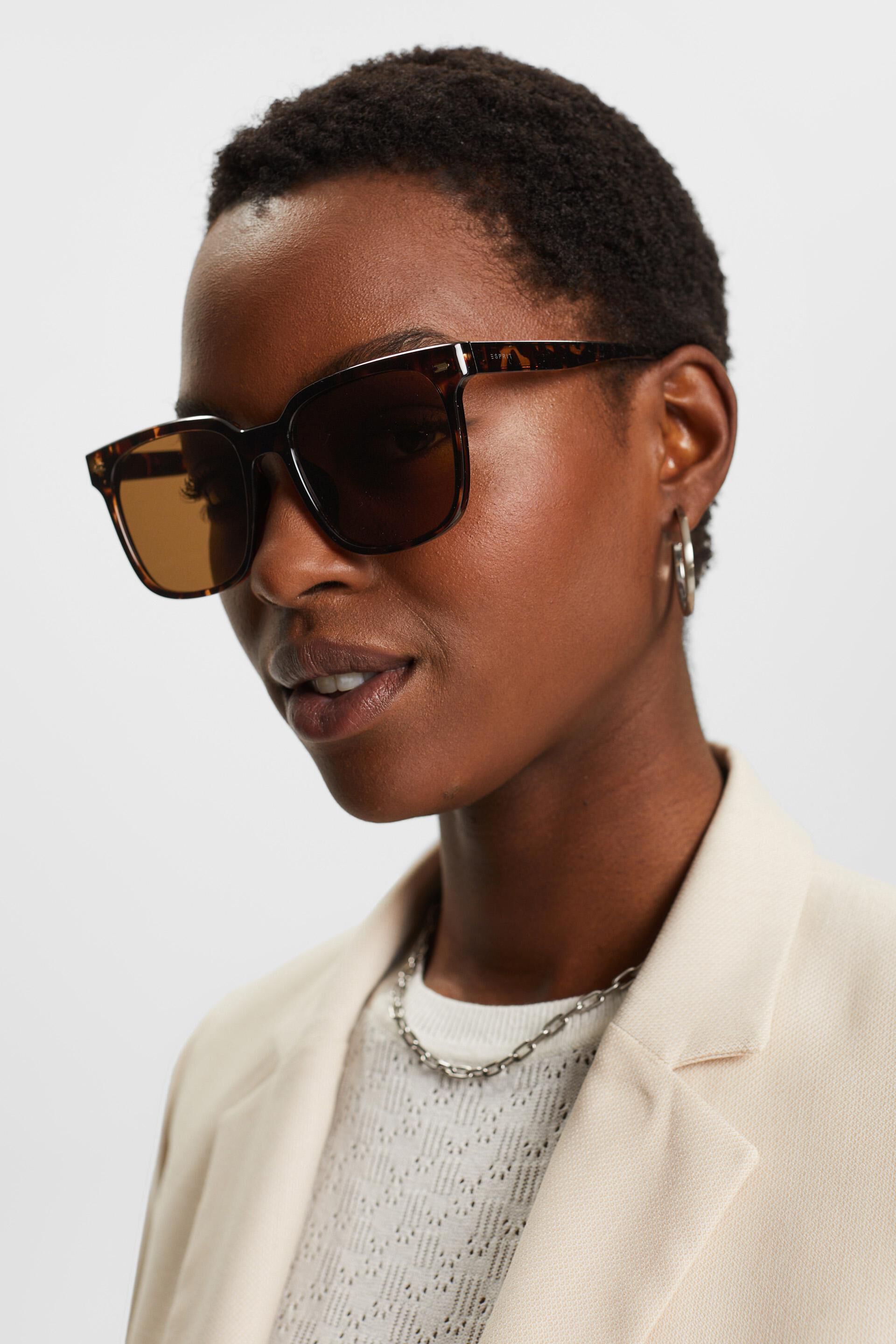 Esprit Online Store Leichte Acetat-Sonnenbrille