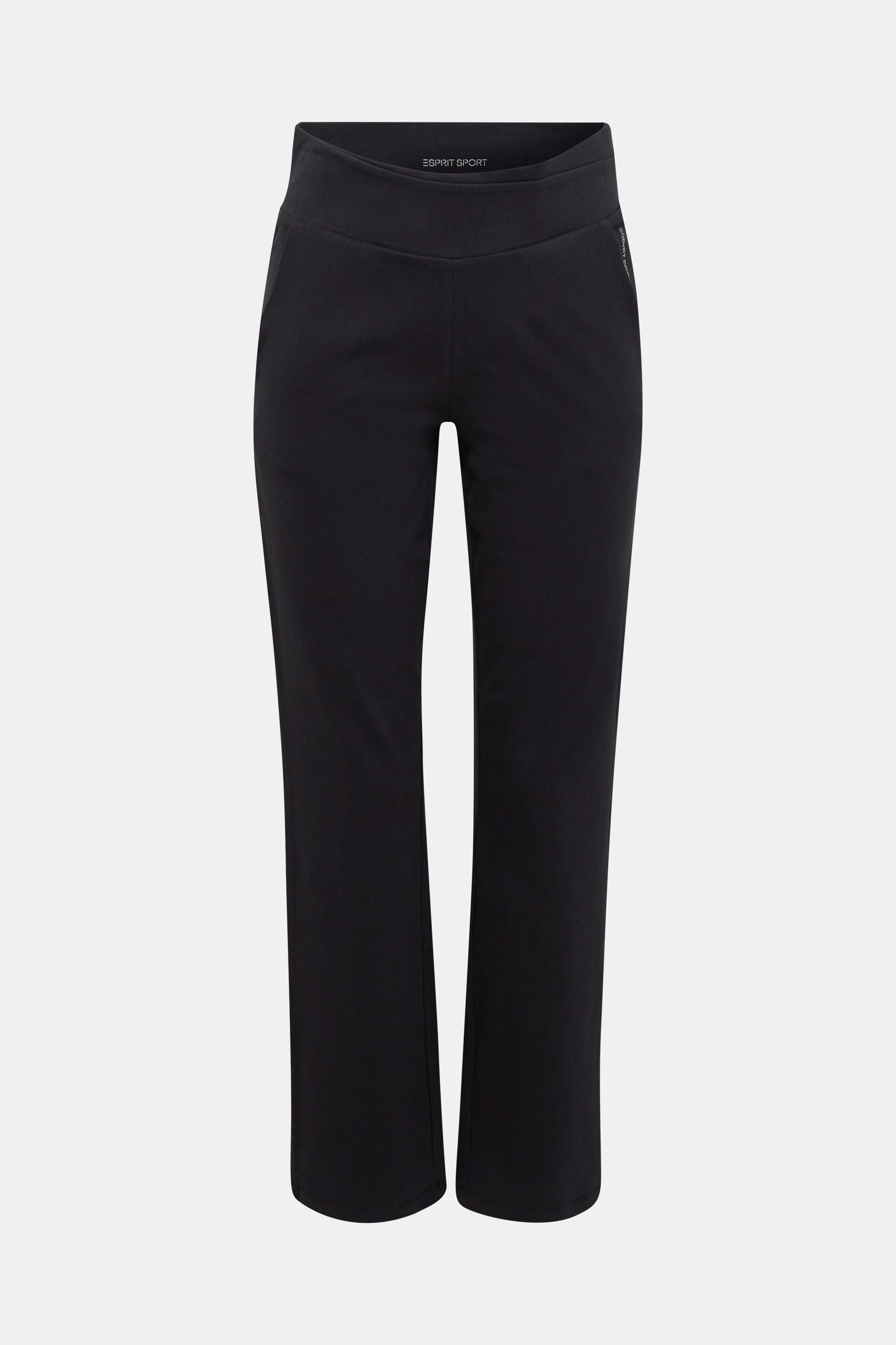 Esprit organic Jersey of cotton made trousers