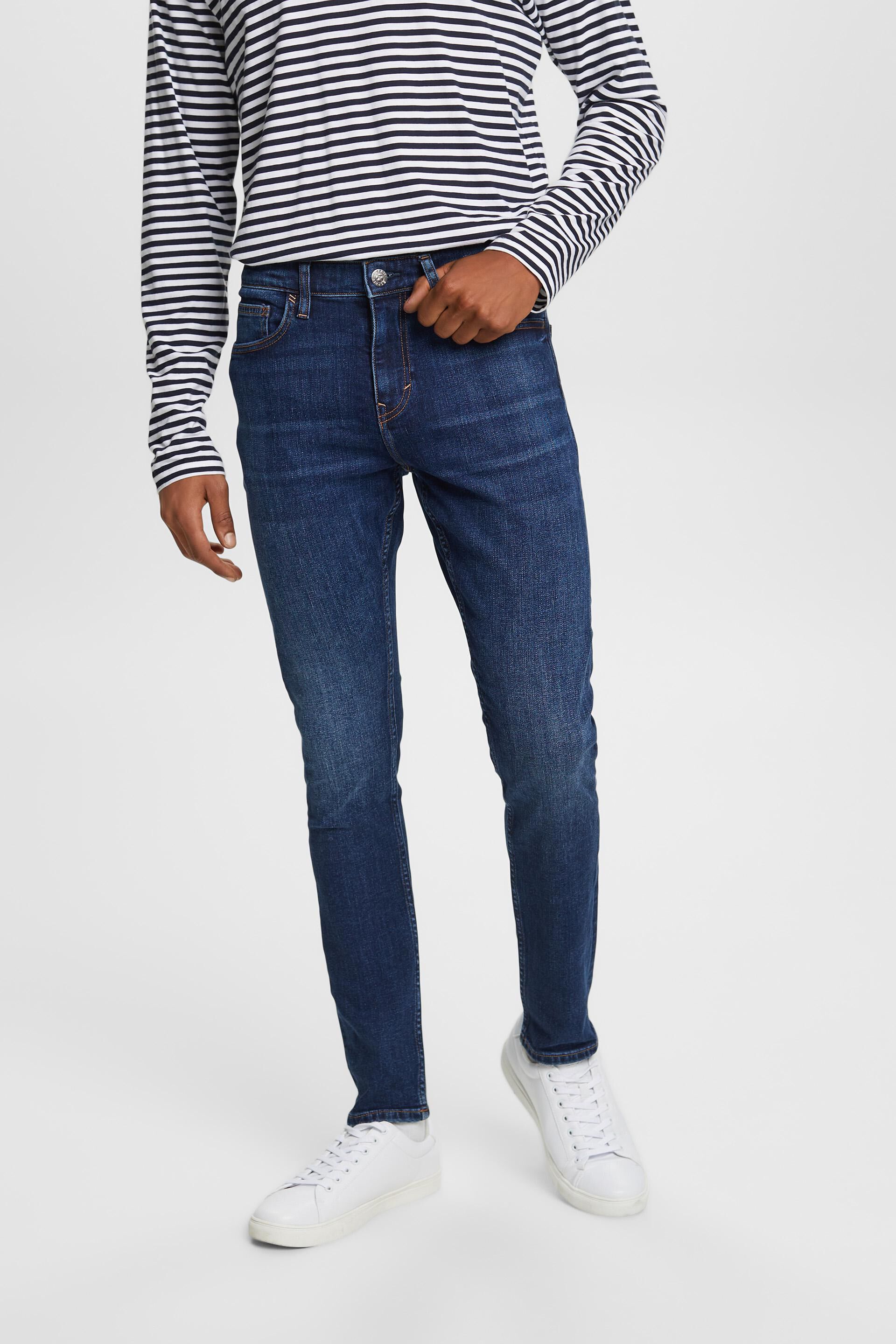Esprit recycled Skinny stretch cotton jeans,