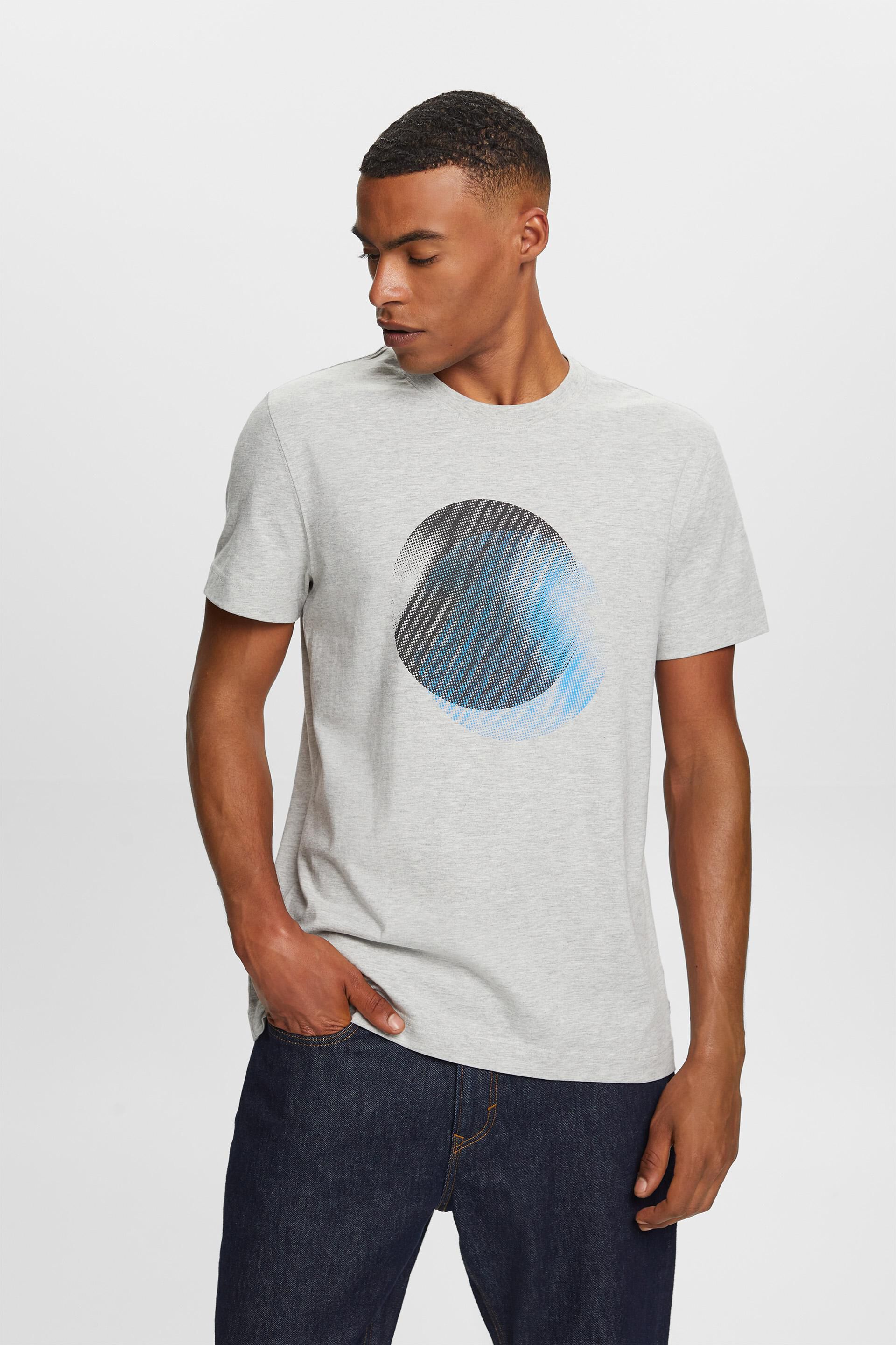T-Shirt mit Rundhalsausschnitt und Frontprint