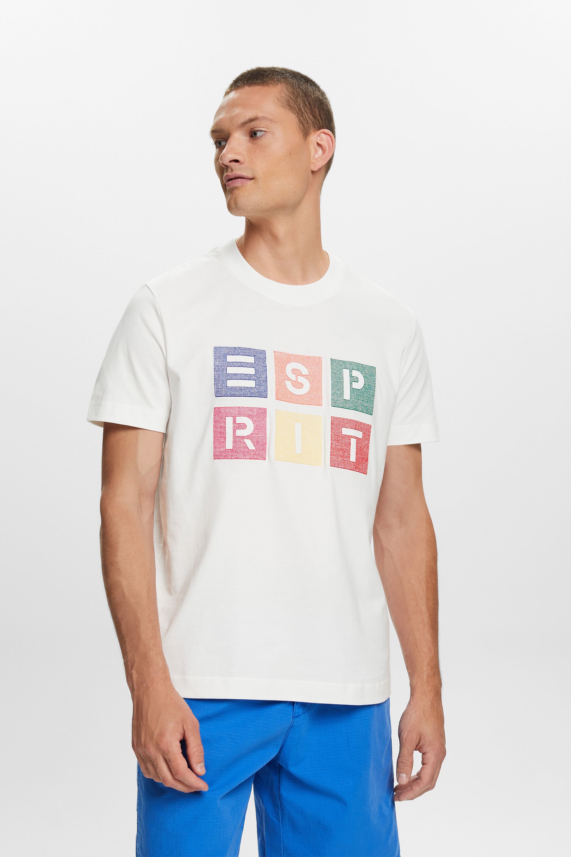 Esprit Bikini Logo-T-Shirt, 100 % Baumwolle