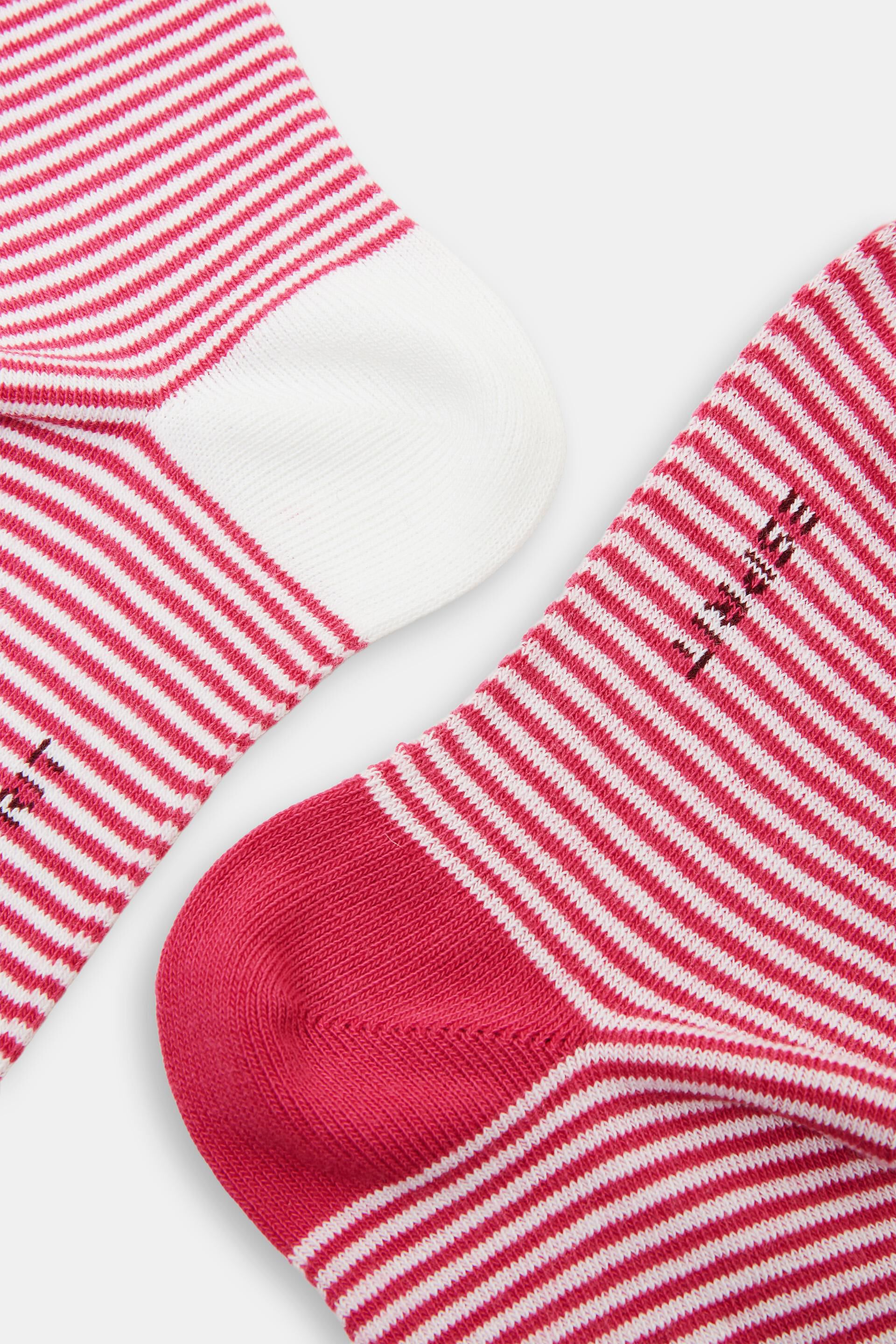 Esprit Bio-Baumwolle Socken gestreifte aus Doppelpack