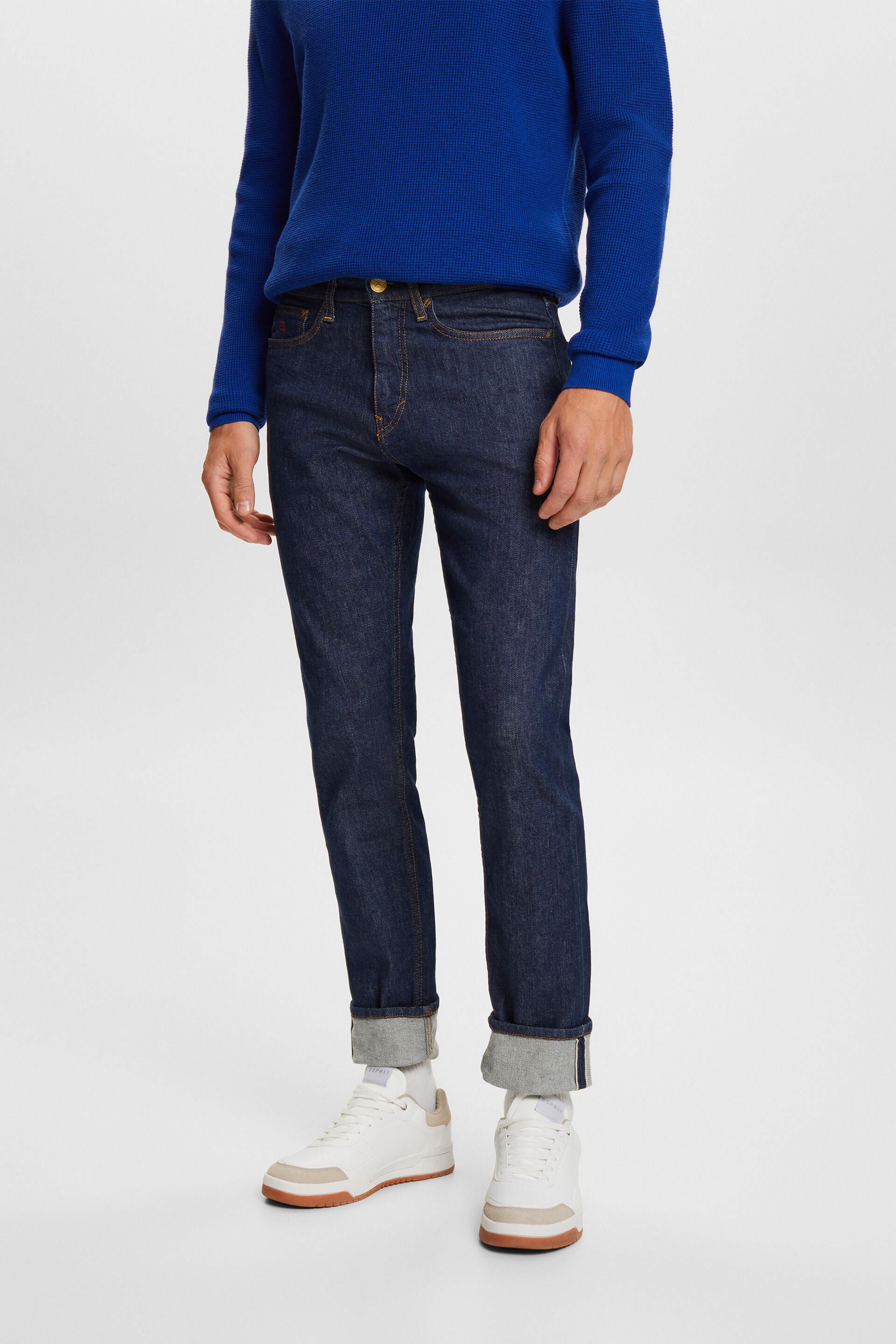 Hochwertige Slim-Fit-Jeans mit Webkante