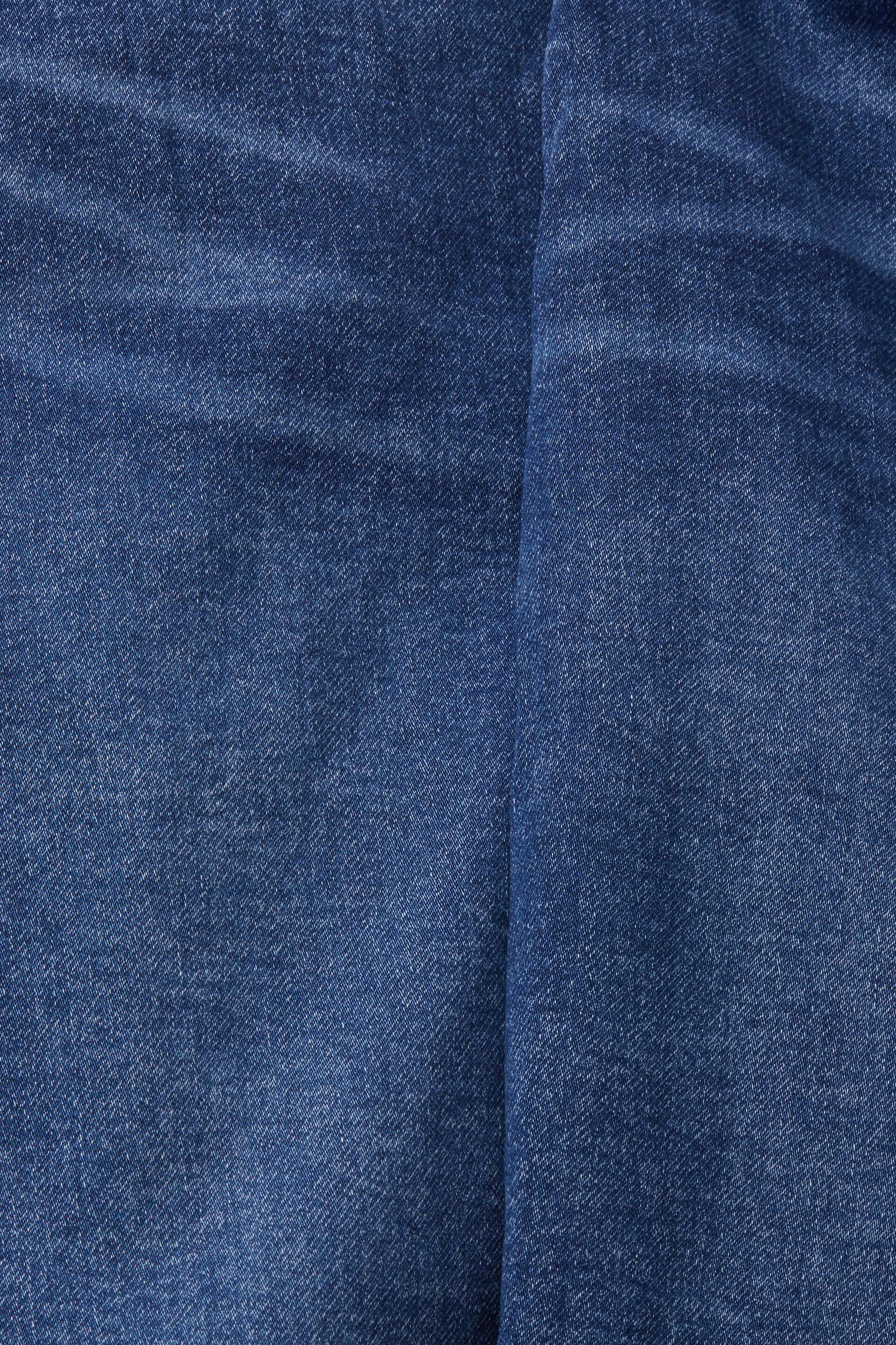 Esprit Damen Jeansshorts aus gemischter Bio-Baumwolle